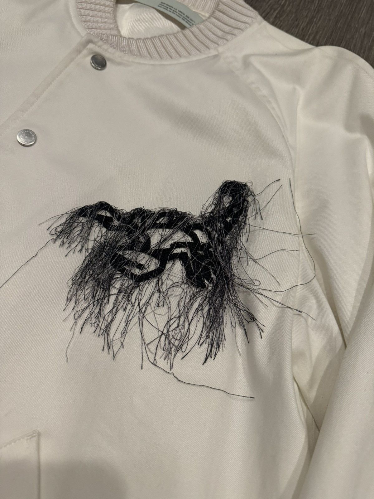 Off-White Off White Scorpion Embroidered The End 2017 Jacket White Size US L / EU 52-54 / 3 - 4 Thumbnail