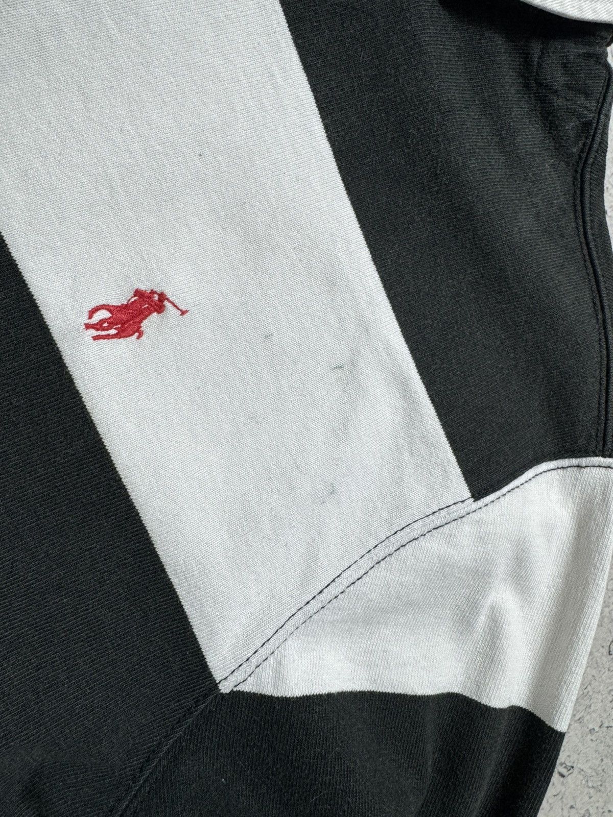 Polo Ralph Lauren Polo Ralph Lauren Rugby Vintage Striped Sweatshirt PRL Size US L / EU 52-54 / 3 - 11 Thumbnail