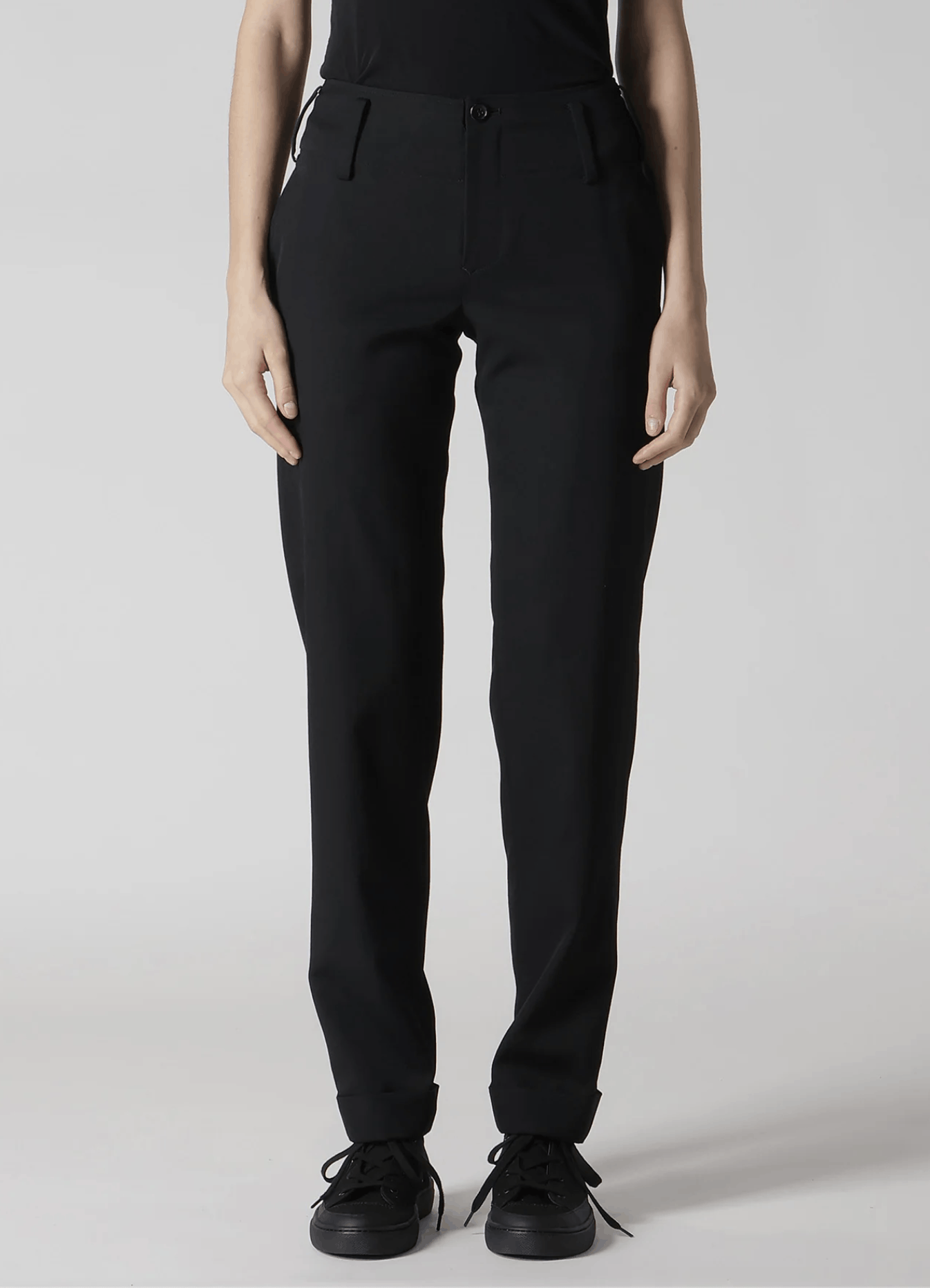 Yohji Yamamoto Yohji Yamamoto Femme - Cellulose / Cupro Slim Pants Size 29" - 4 Thumbnail