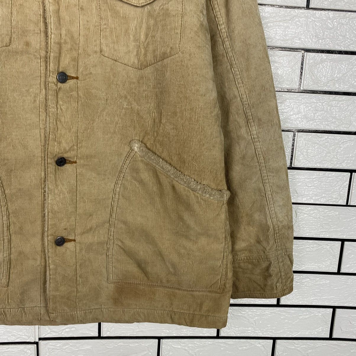 Hysteric Glamour 🔥VINTAGE TRUCKER CORDUROY JACKET SHEARLING HYSTERIC GLAMOUR Size US M / EU 48-50 / 2 - 5 Thumbnail