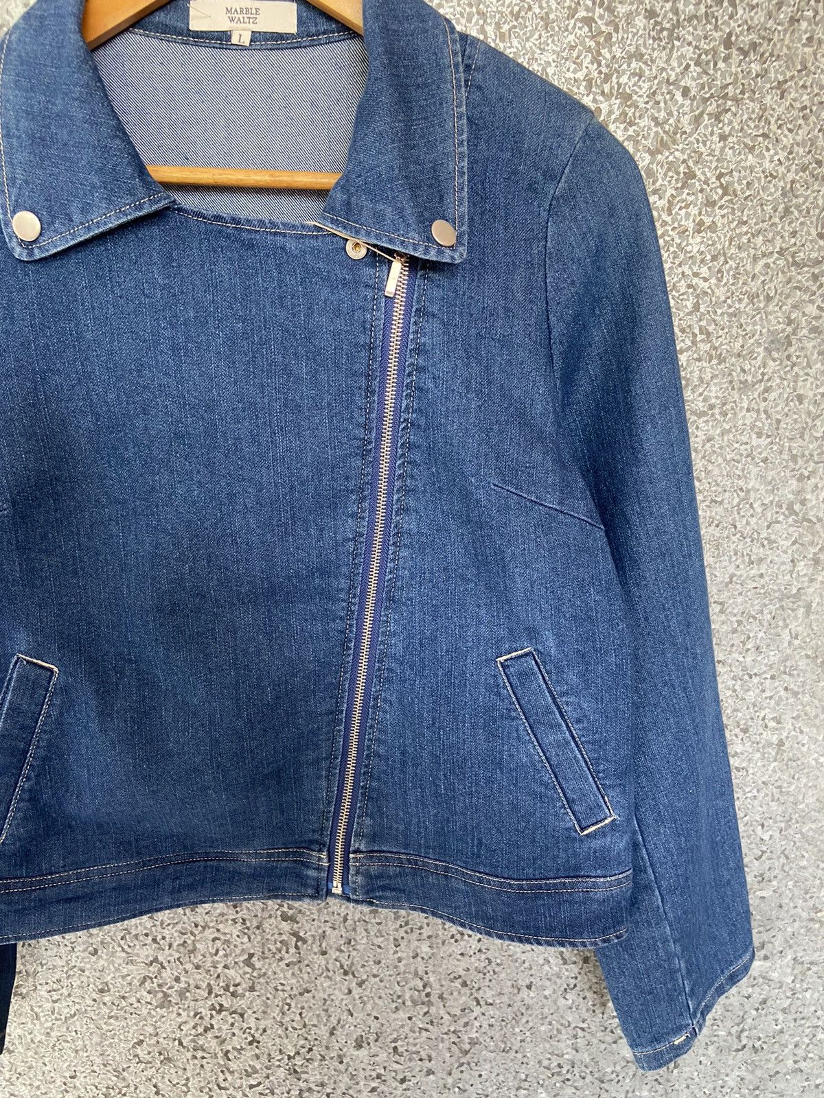 Japanese Brand Marble Waltz jacket jeans Size M / US 6-8 / IT 42-44 - 3 Thumbnail