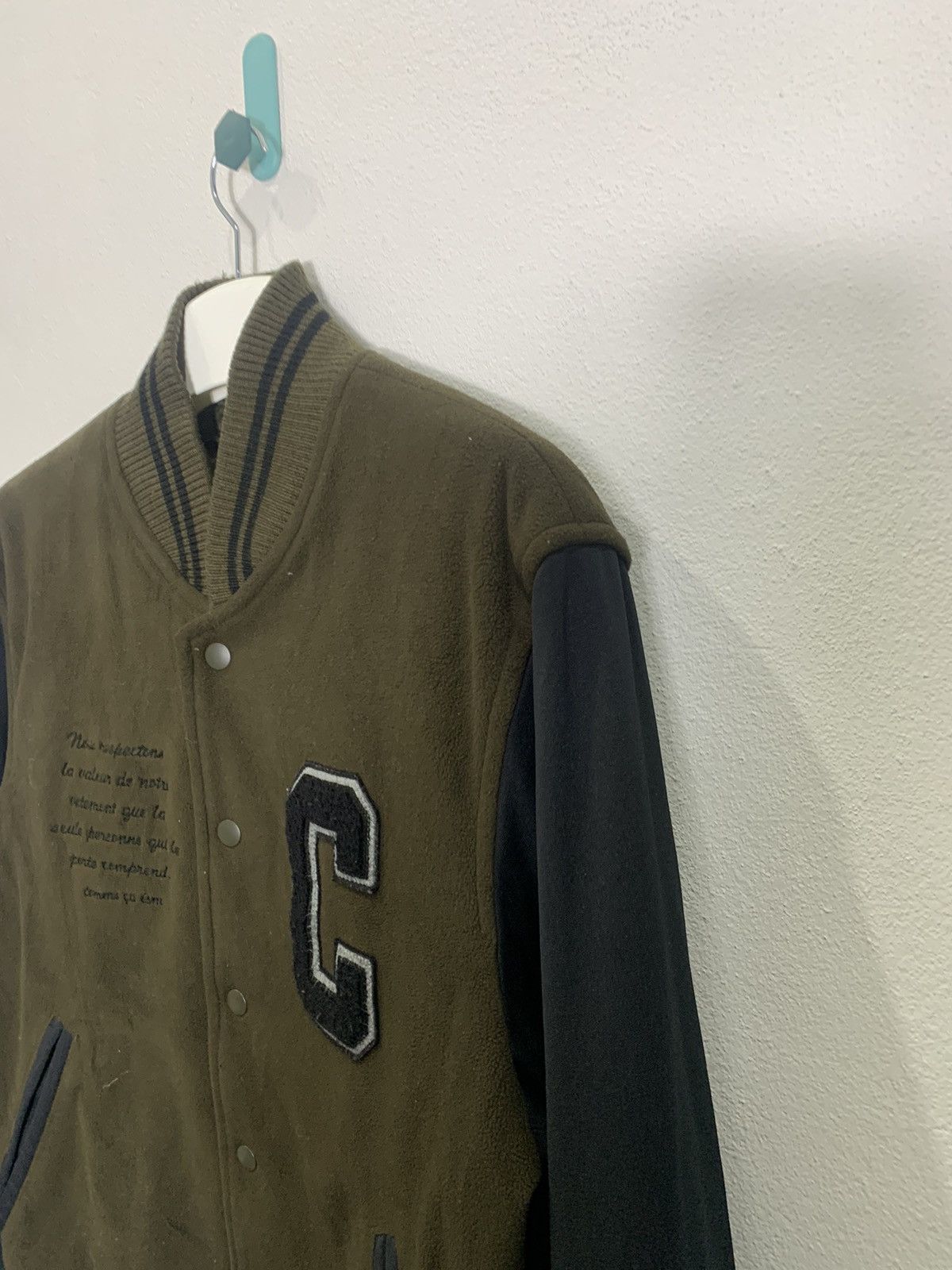 Japanese Brand 47-64BS52 Comme Ca Ism Varsity Jacket Size US L / EU 52-54 / 3 - 9 Thumbnail