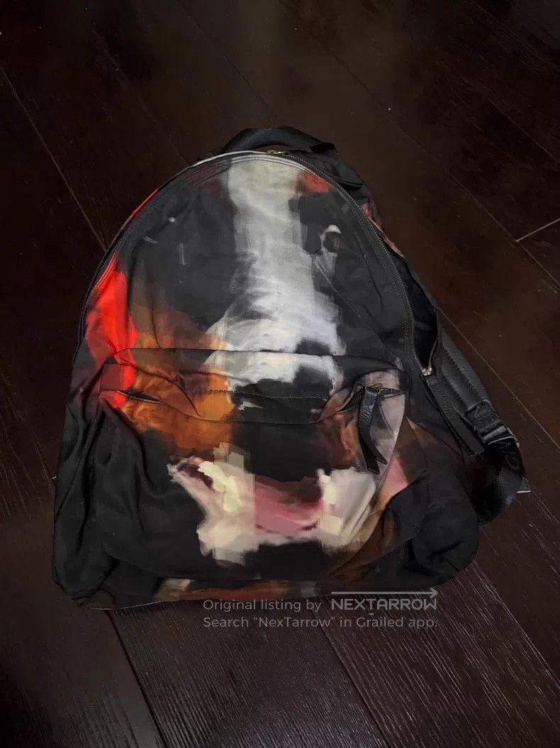 Givenchy Givenchy Oil Painting Dog Head Backpack Size ONE SIZE - 1 Thumbnail
