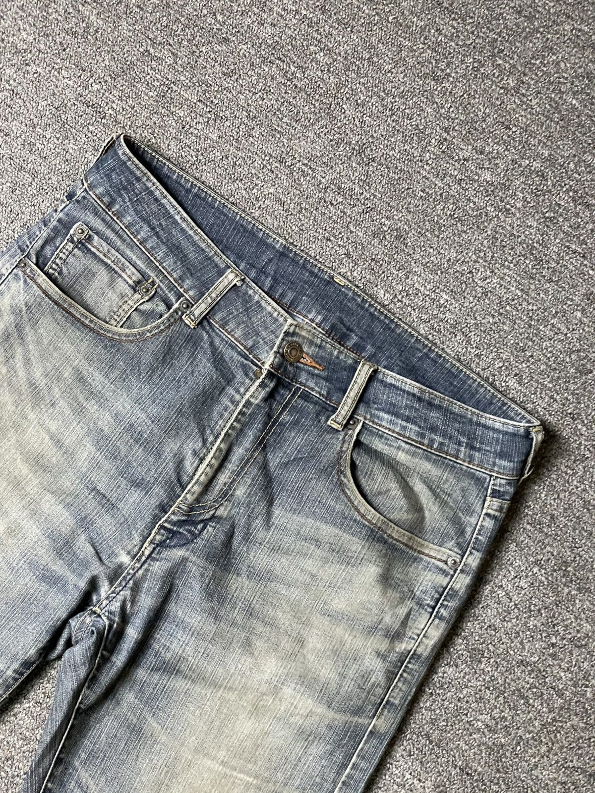 Japanese Brand × Vintage CLOSSHI Japanese Brand Straight Cut Jeans (93) Size US 33 - 4 Thumbnail