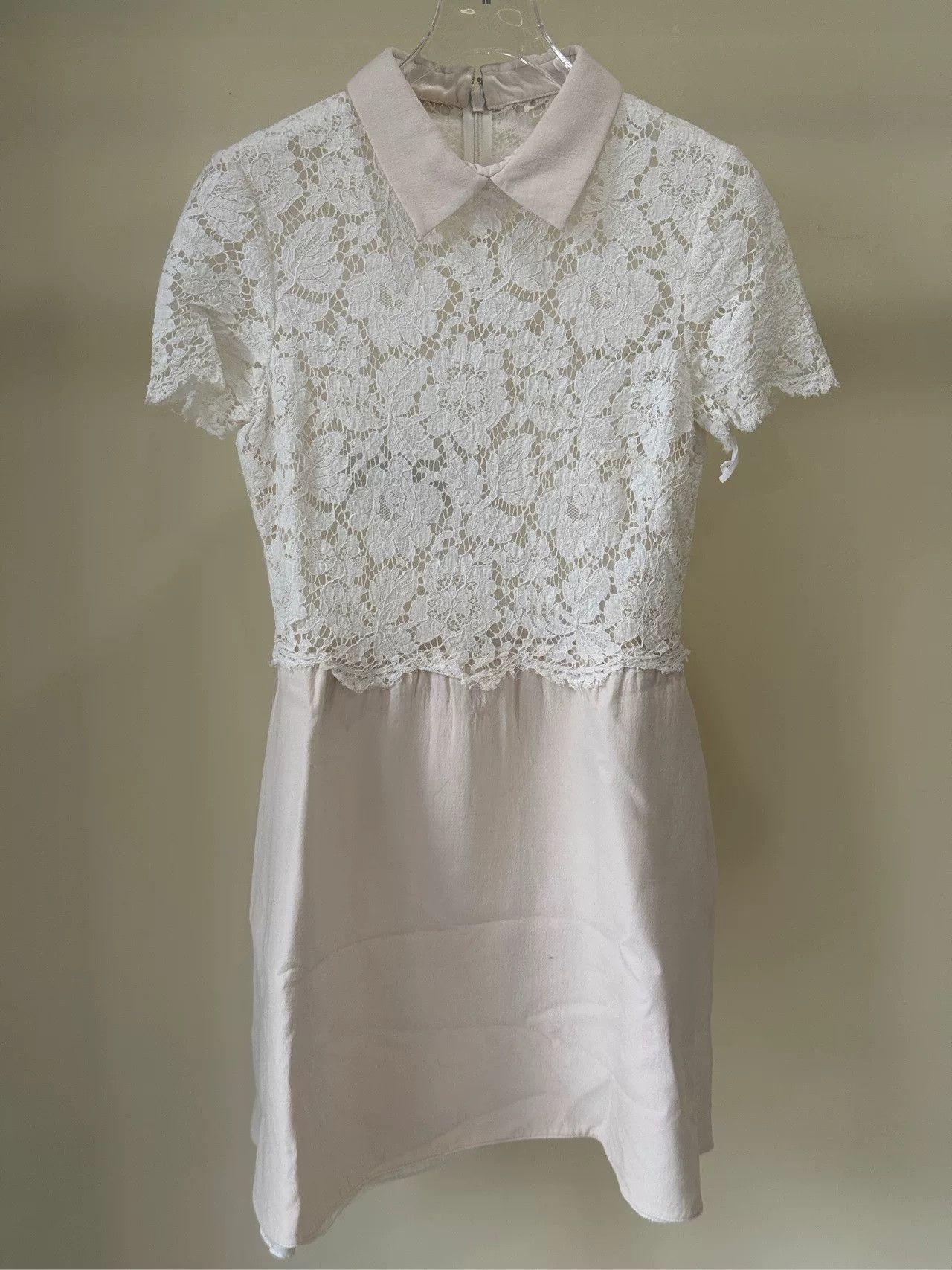 Valentino Valentino Lace Panel Mini Dress Size US XS / EU 42 / 0 - 1 Thumbnail