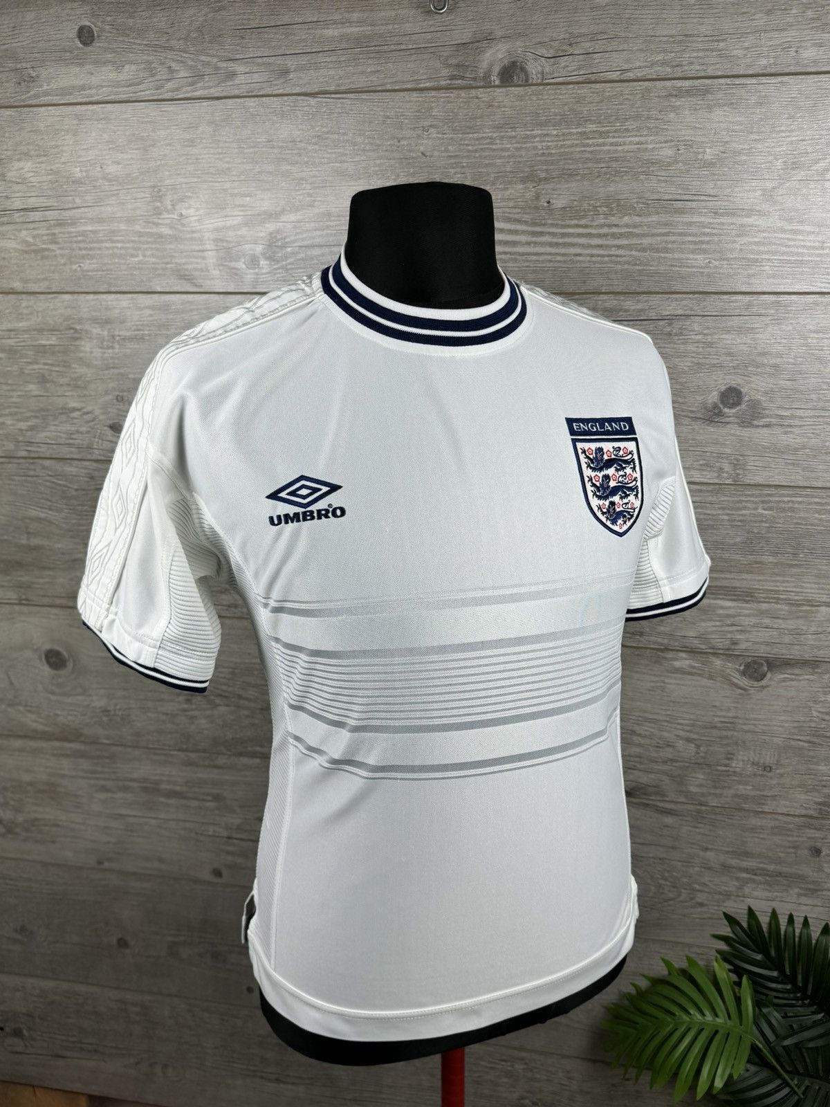 Umbro × Vintage Umbro England soccer jerseys 1999 2001 style Mike Tyson Size US S / EU 44-46 / 1 - 4 Thumbnail