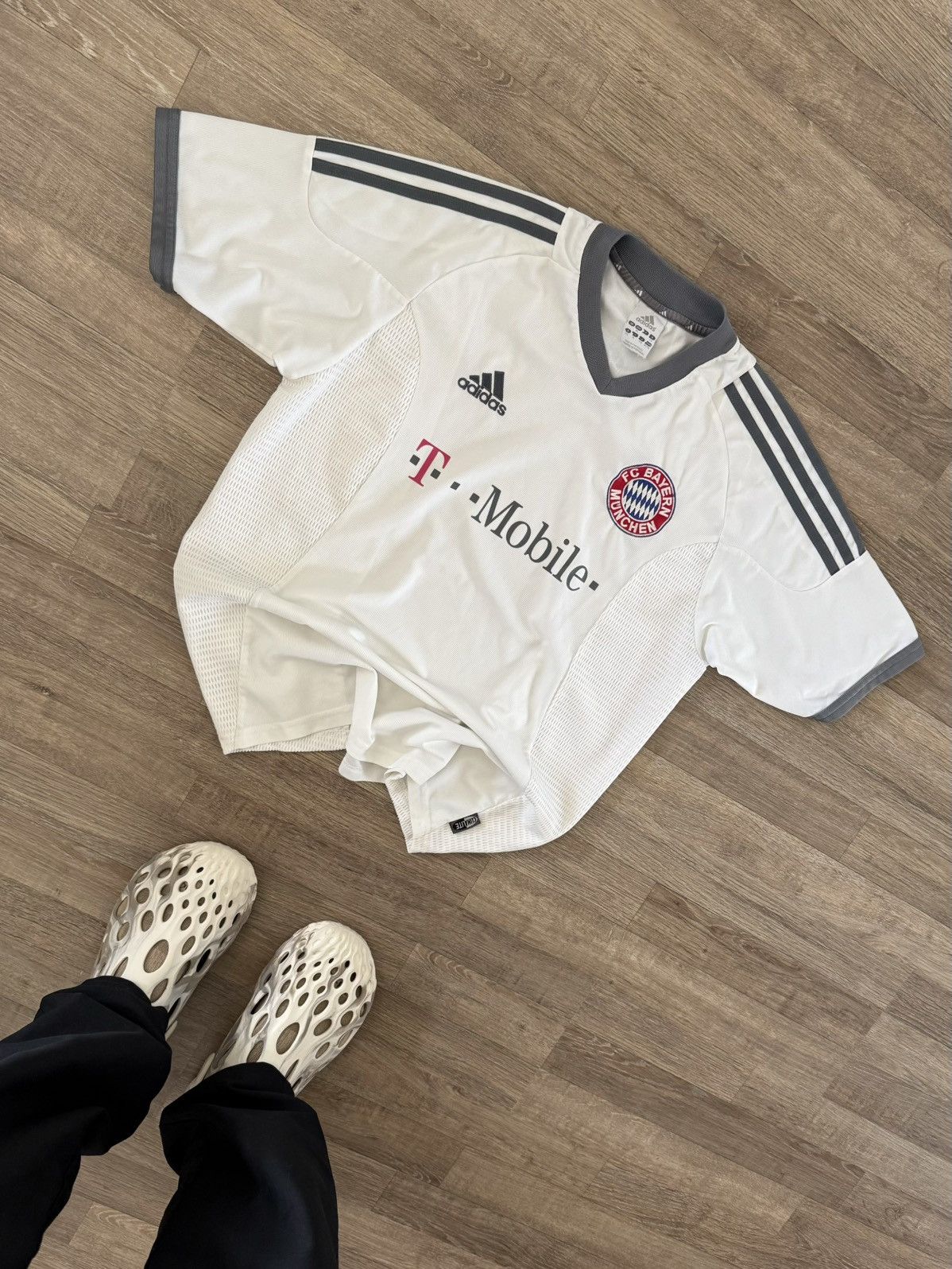 Adidas Vintage Y2K Adidas Bayern Munchen 2002 Soccer Rare Jersey Size US S / EU 44-46 / 1 - 1 Thumbnail