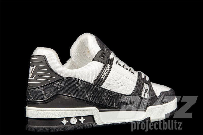 Louis Vuitton LOUIS VUITTON LV TRAINER SNEAKER MONOGRAM DENIM VIRGIL ABLOH Size US 12 / EU 45 - 9 Thumbnail