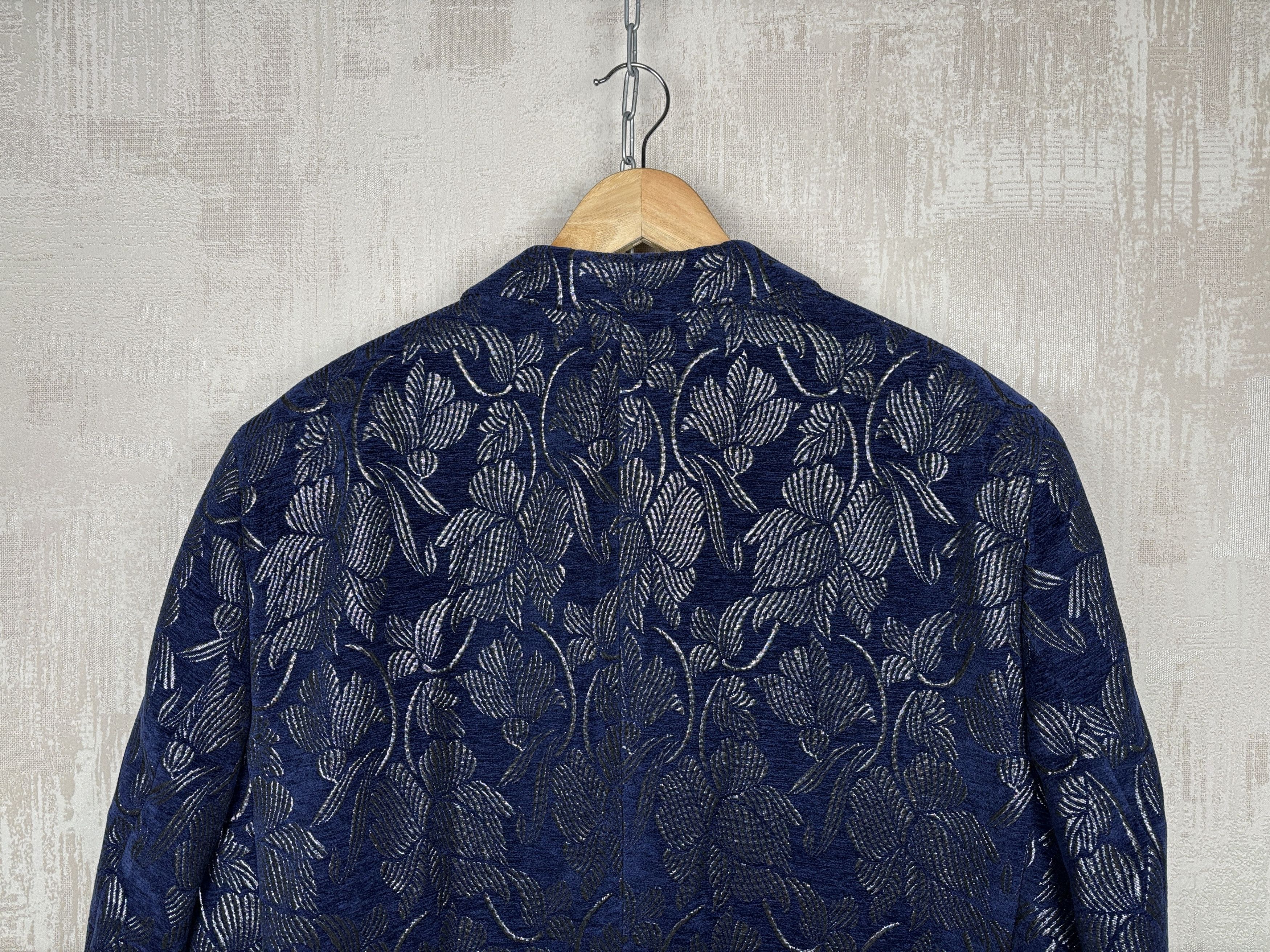 Joe Browns Joe Browns Silver Jacquard Blazer Size UK/US 46, EU 56 Size 46R - 18 Thumbnail