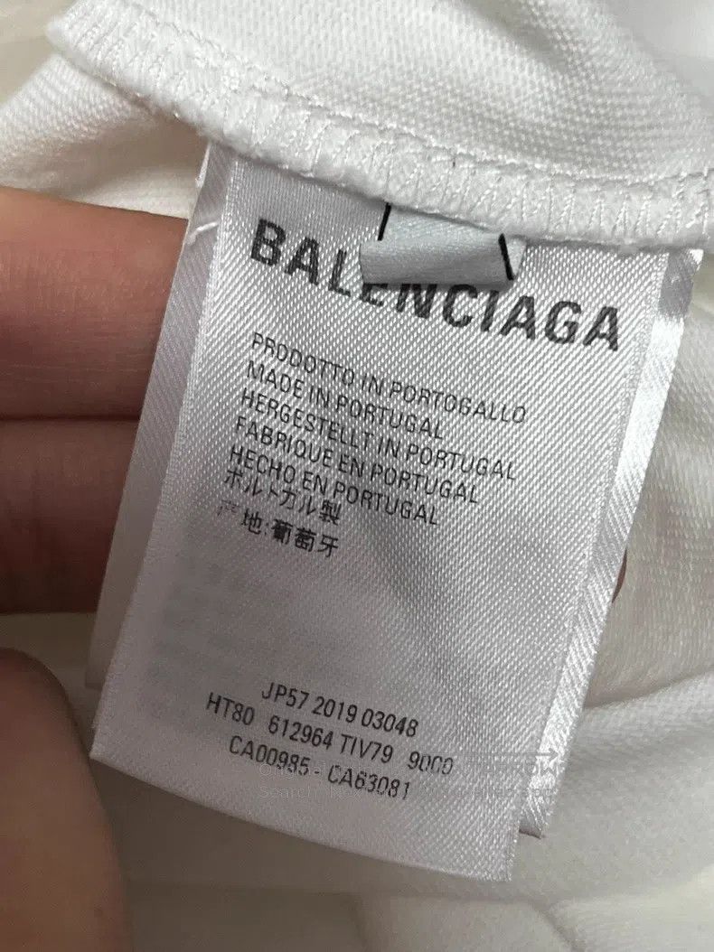 Balenciaga Balenciaga Mastercard Short Sleeve Size US L / EU 52-54 / 3 - 4 Thumbnail