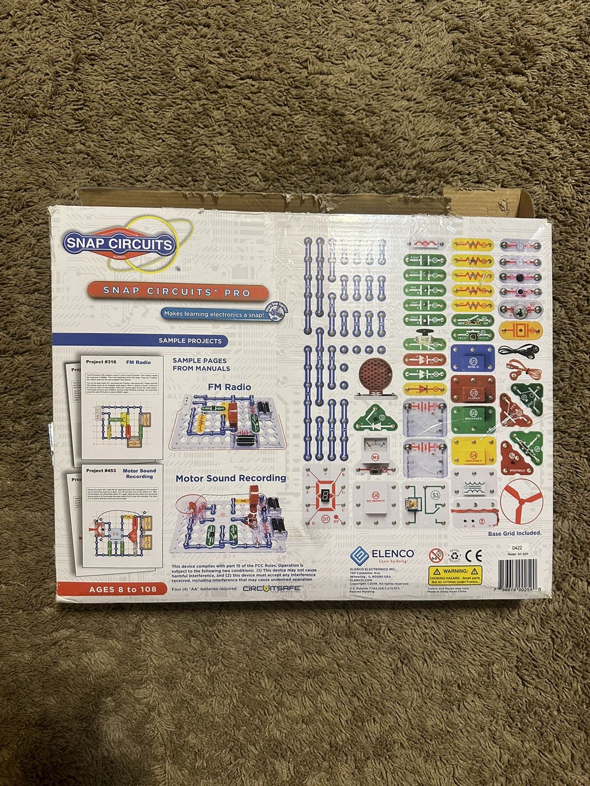Sony × Vintage Elenco Snap Circuits Pro SC-500 Over 500 Electronic Kit Size US L / EU 52-54 / 3 - 2 Thumbnail