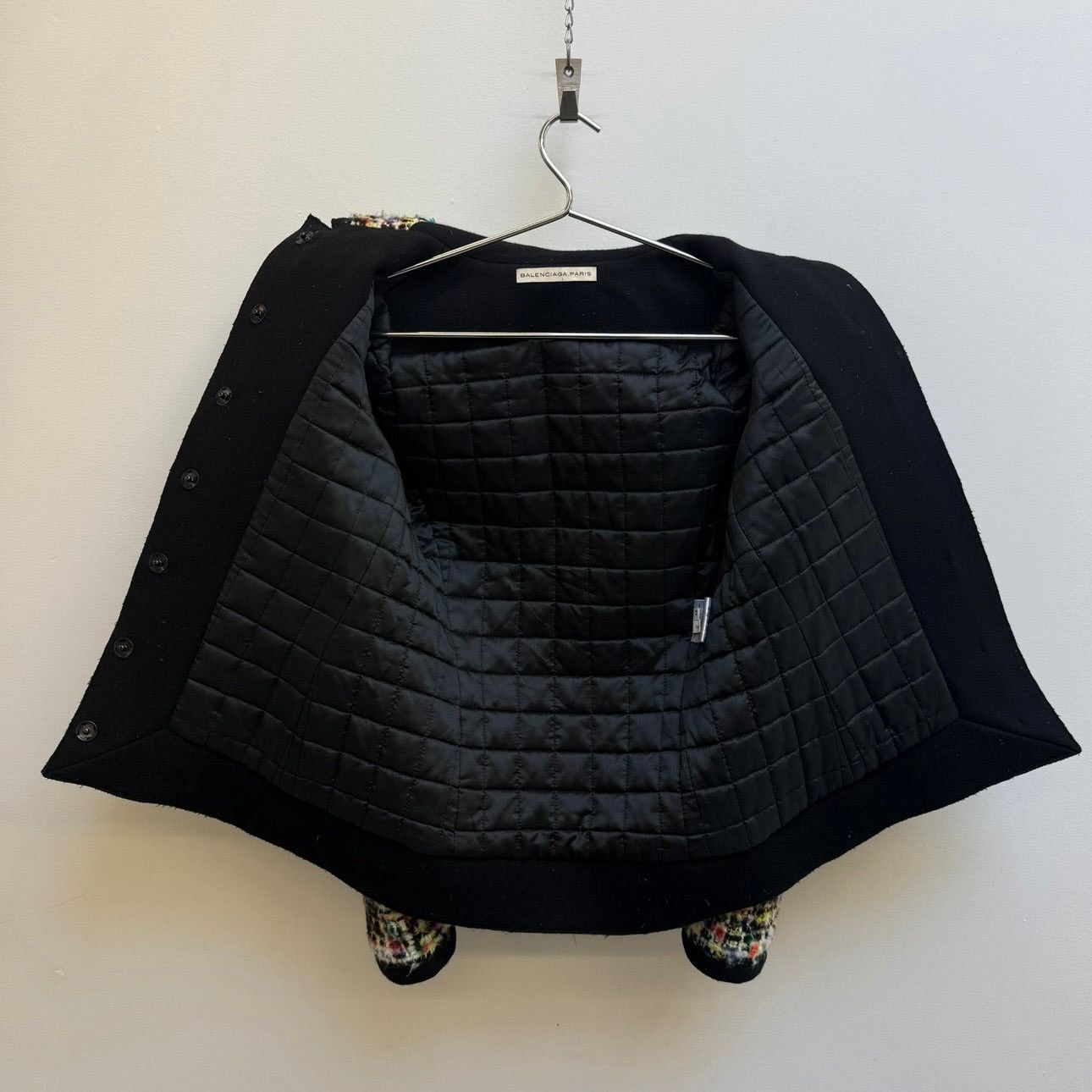 Balenciaga FW07 Balenciaga by Nicholas Ghesquiere Heavy Tweed Jacket Size XS / US 0-2 / IT 36-38 - 7 Thumbnail