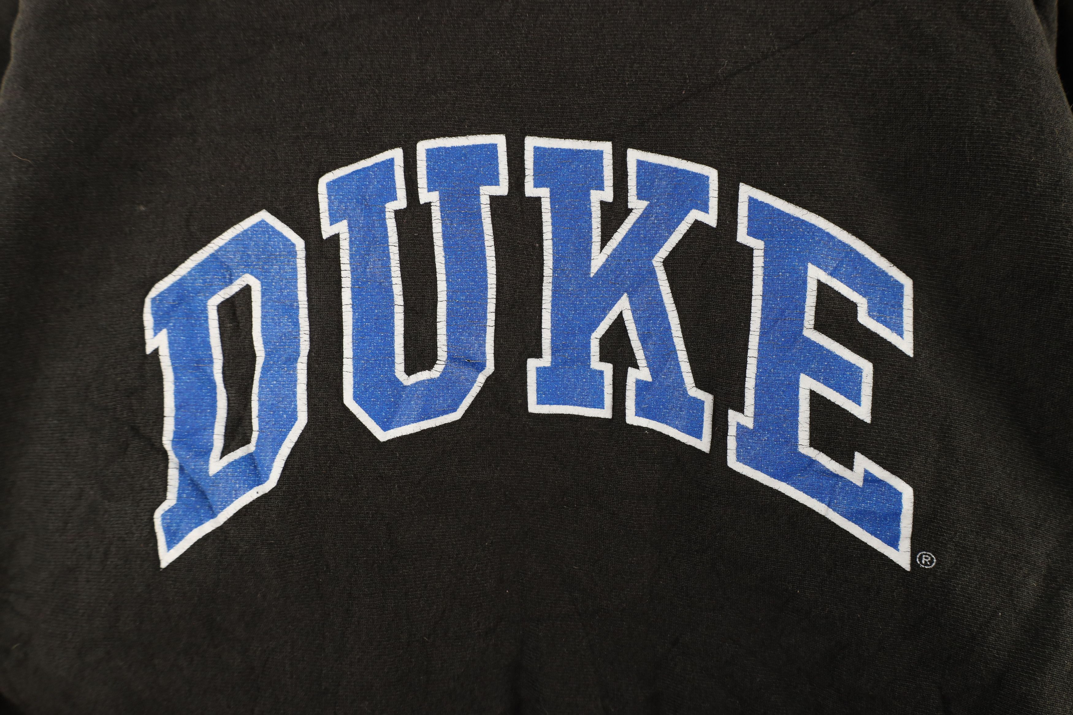 Vintage Vintage 90s The Game Duke University Sweatshirt Black Size US M / EU 48-50 / 2 - 4 Thumbnail