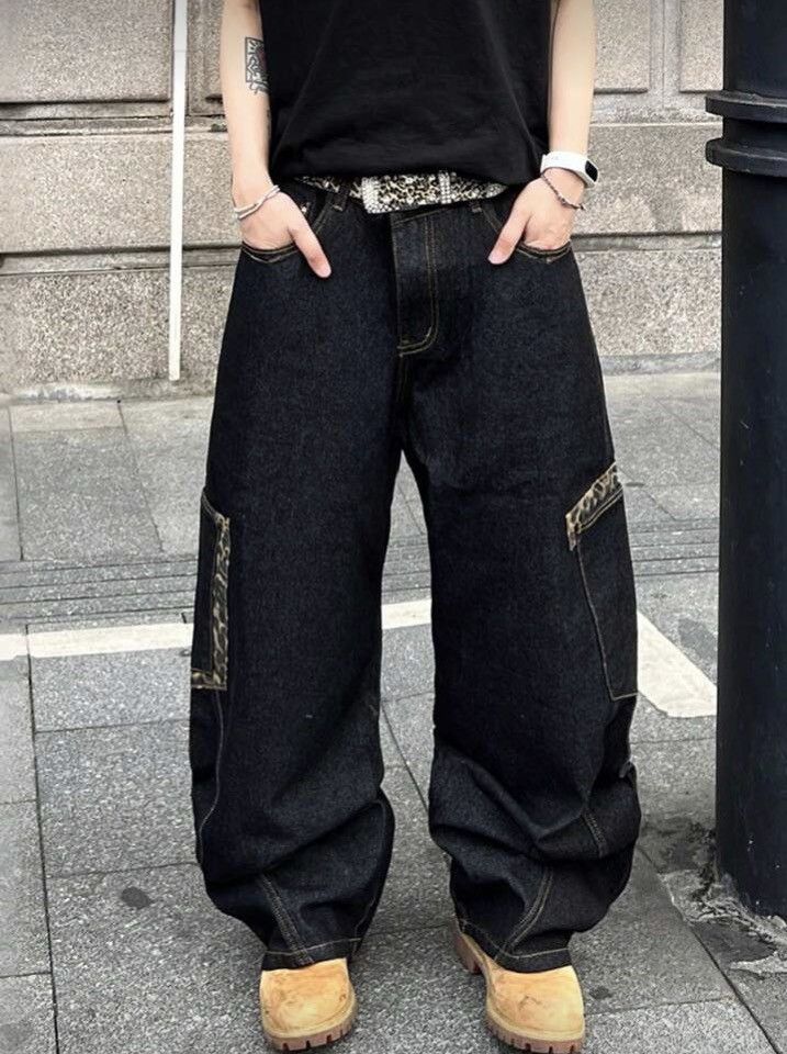 Jean Fukuoka x Hioki Baggy Patcwork Wide Leg Jeans Size US 30 / EU 46 - 7 Thumbnail