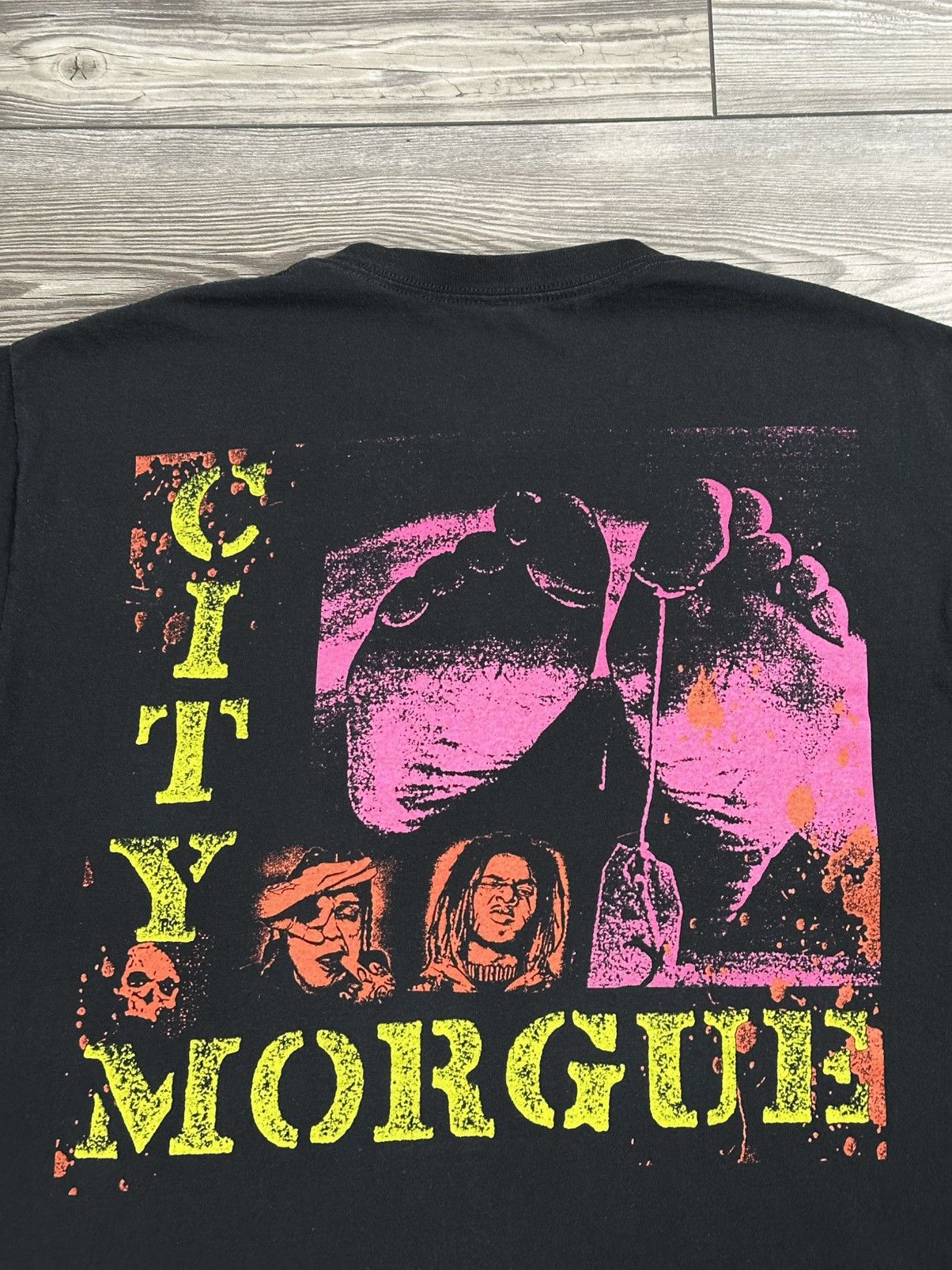 City Morgue × Rap Tees City Morgue T Shirt Size US L / EU 52-54 / 3 - 4 Thumbnail
