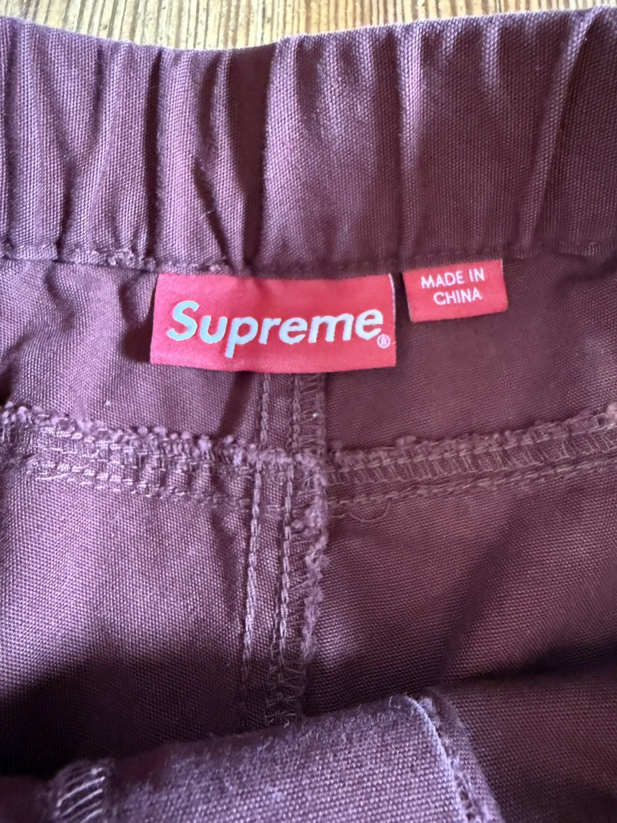 Supreme Supreme maroon joggers Size US 30 / EU 46 - 3 Thumbnail