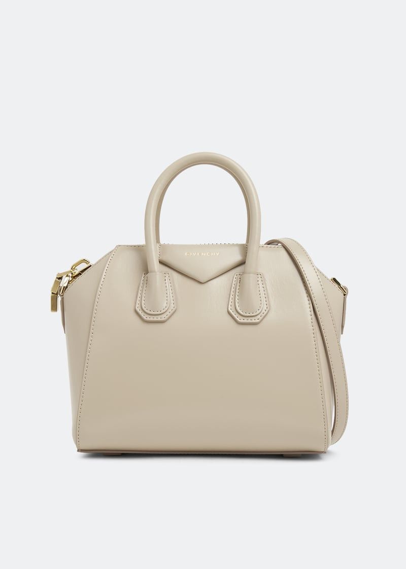 Givenchy o1srvl11e0625 Size:OS/ Antigona Mini Bag in Beige Size ONE SIZE - 1 Thumbnail