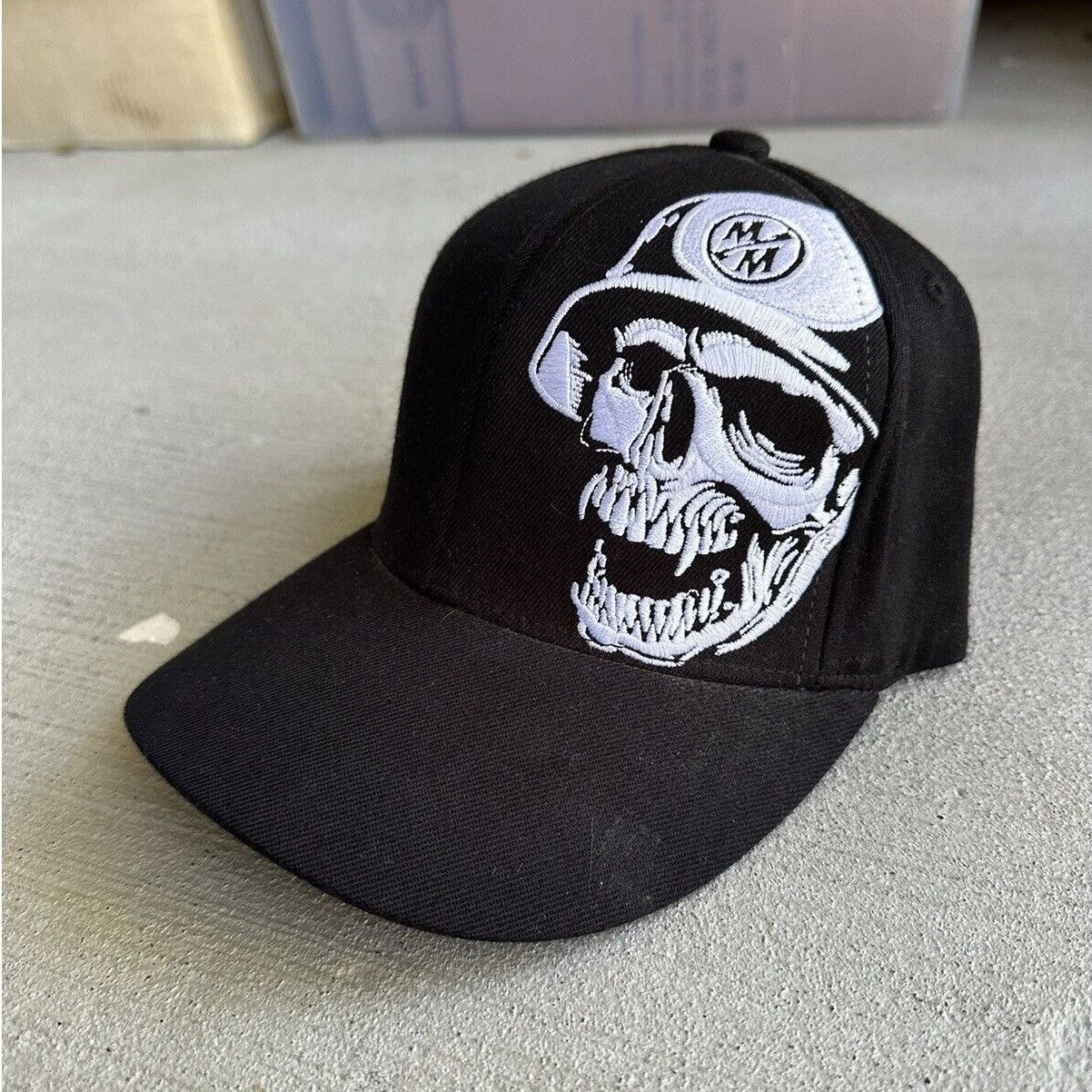 Metal Mulisha × Vintage Metal Mulisha Flexfit Hat L/XL Underbrim Design Y2K MX Size ONE SIZE - 1 Thumbnail