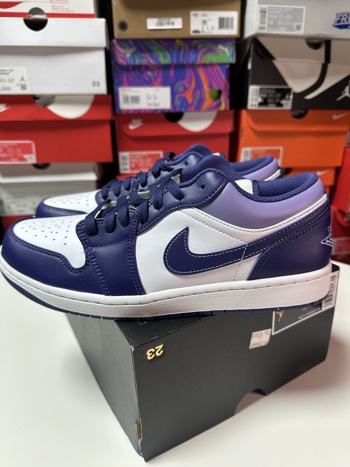 New Nike Air Jordan Low AJ1 Size 10 US MEN SKY J PURPLE