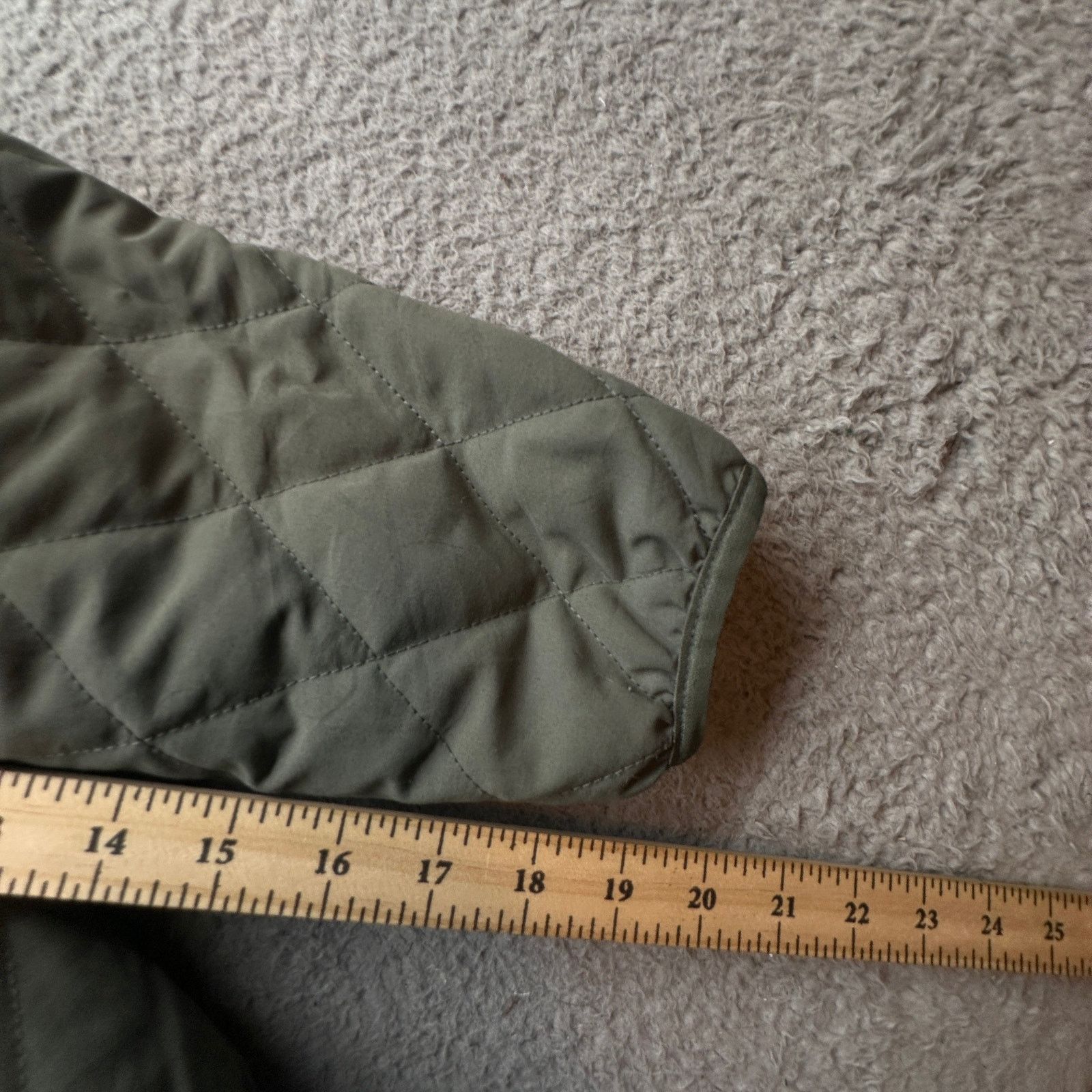 Eddie Bauer Eddie Bauer Quilted Fleece Lined Jacket Womens Large Hooded Size L / US 10 / IT 46 - 6 Thumbnail
