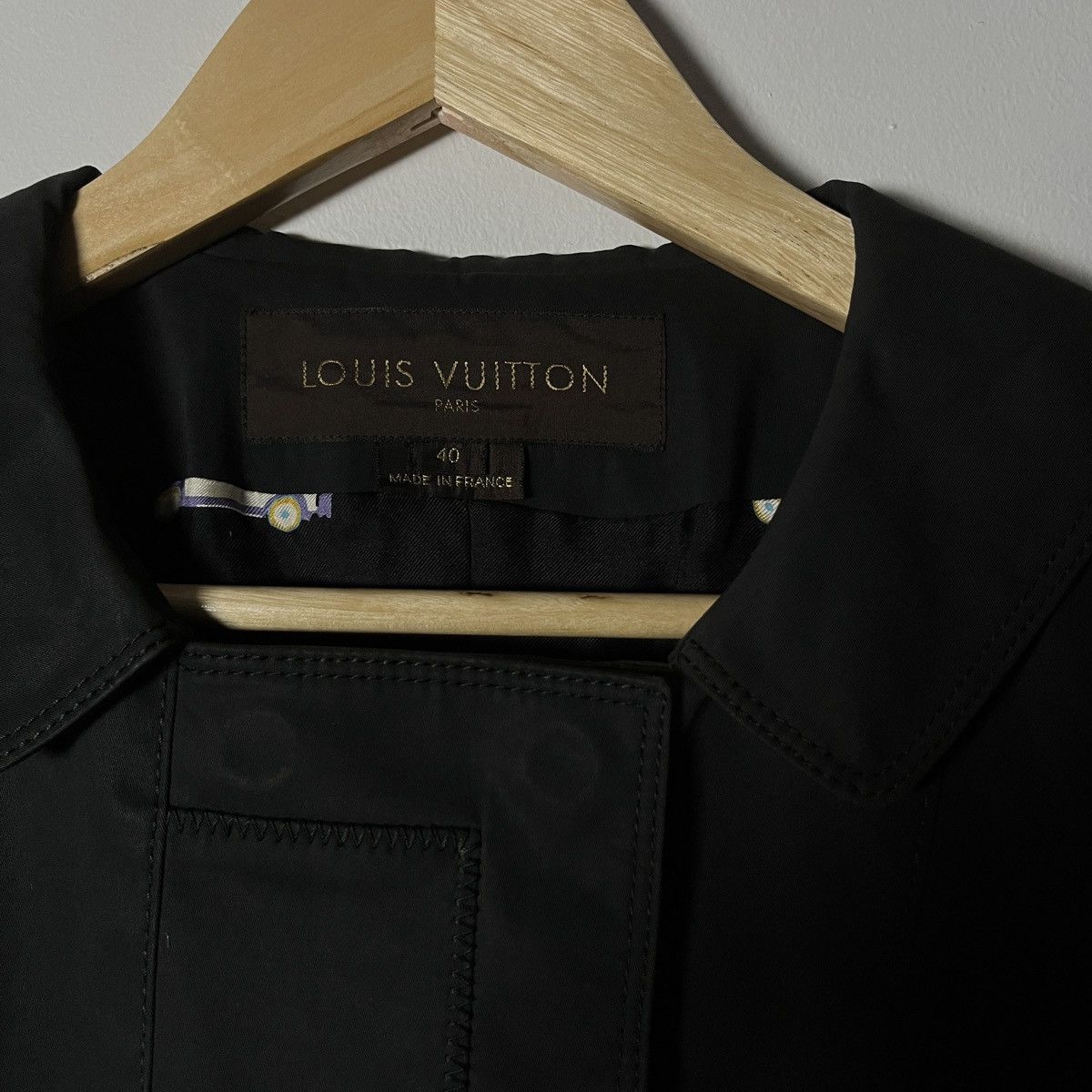 Louis Vuitton Louis Vuitton Black Jacket Size S / US 4 / IT 40 - 3 Thumbnail