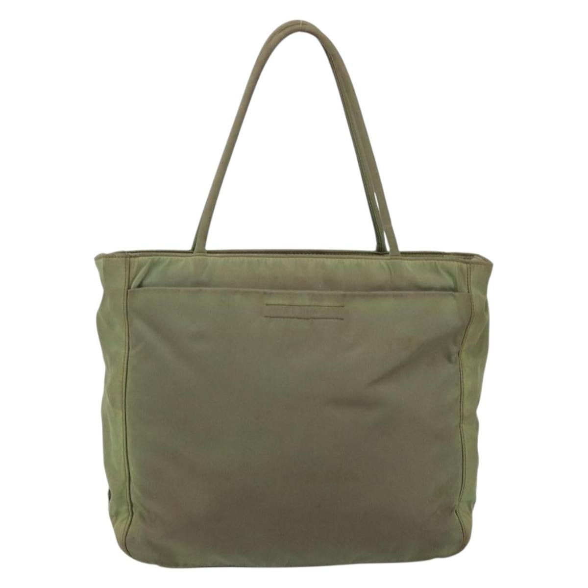Prada PRADA Tote Bag Nylon Khaki Size ONE SIZE - 2 Thumbnail