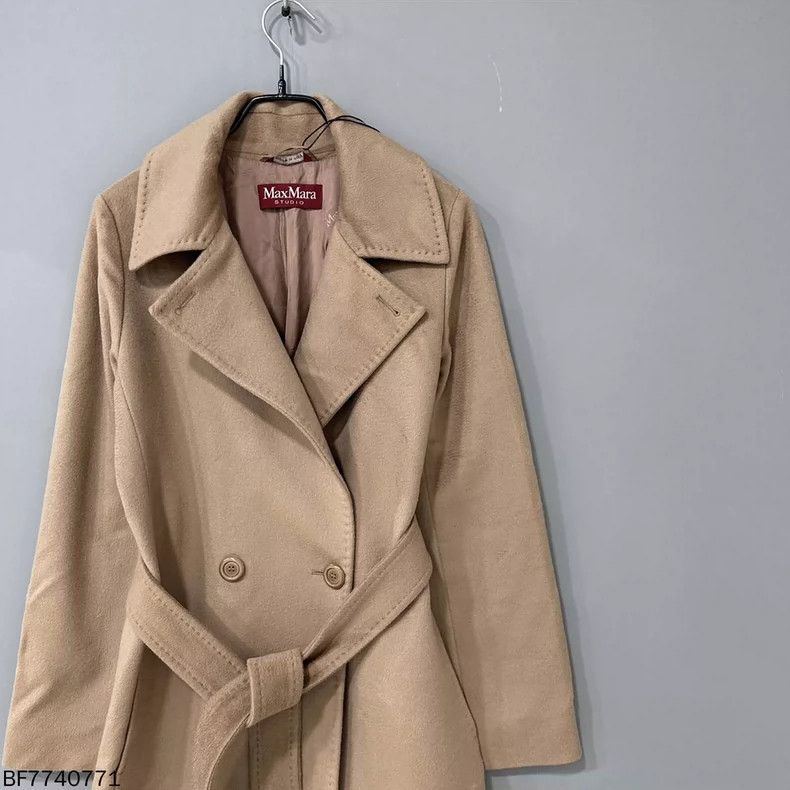 Max Mara Max Mara Camel wool coat Size XL / US 12-14 / IT 48-50 - 2 Thumbnail