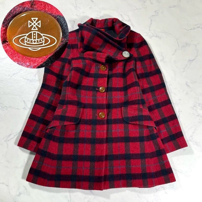 Vivienne Westwood Vivienne Westwood size1 Christmas patterned trench coat Size M / US 6-8 / IT 42-44 - 9 Thumbnail