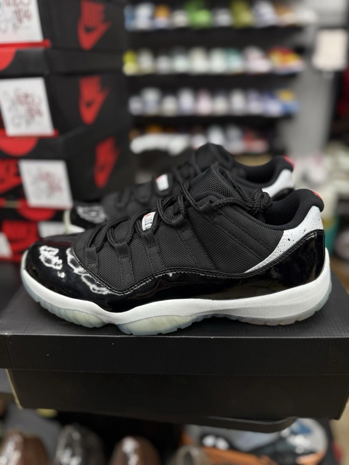 Jordan Brand Size 10- Nike Air Jordan 11 Retro Low Infrared 23 Black 2014 Size US 10 / EU 43 - 1 Thumbnail