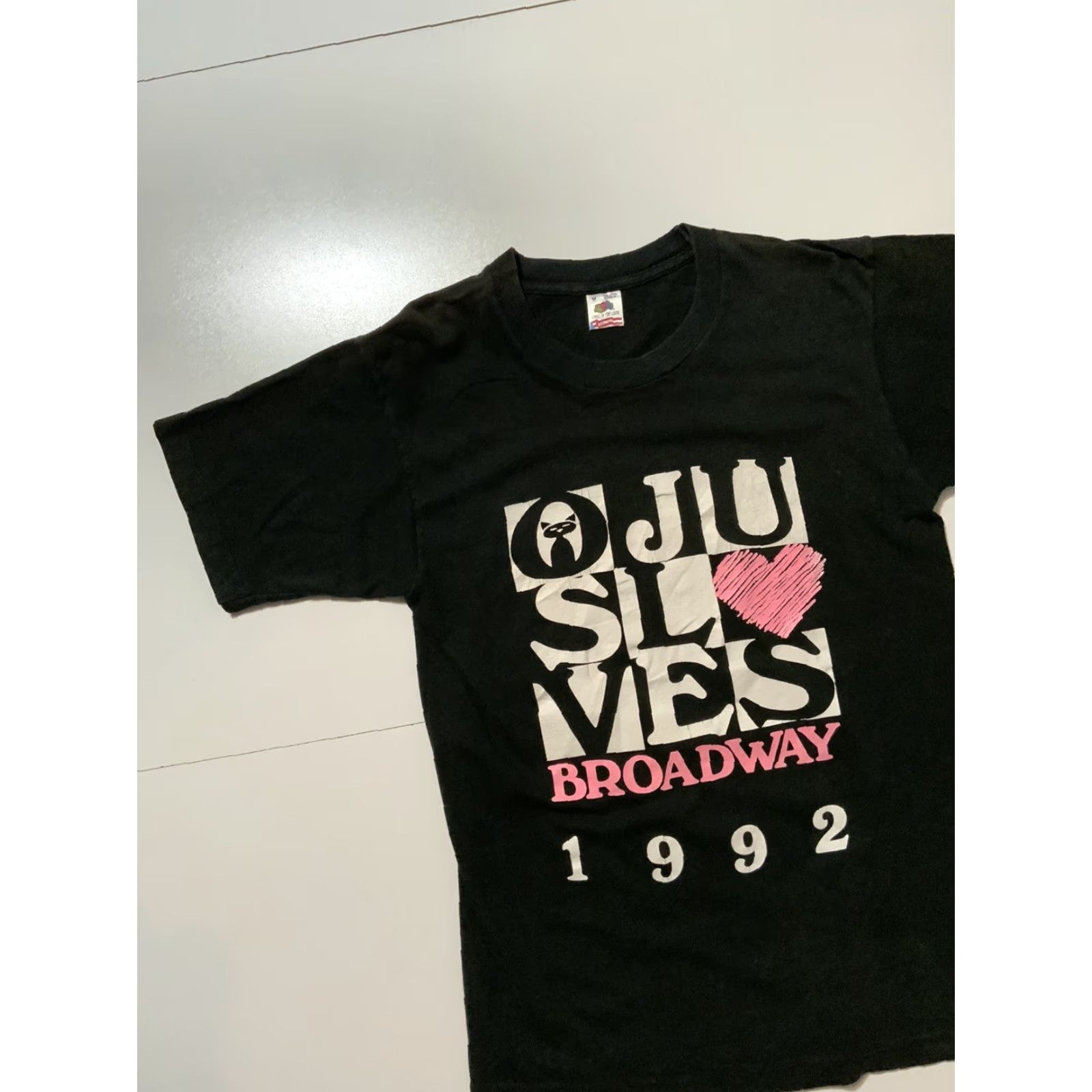 Vintage VINTAGE Broadway Musical Black Cat Single Stitch S/S T-Shirt Sz.M Black Cat Size US S / EU 44-46 / 1 - 3 Thumbnail
