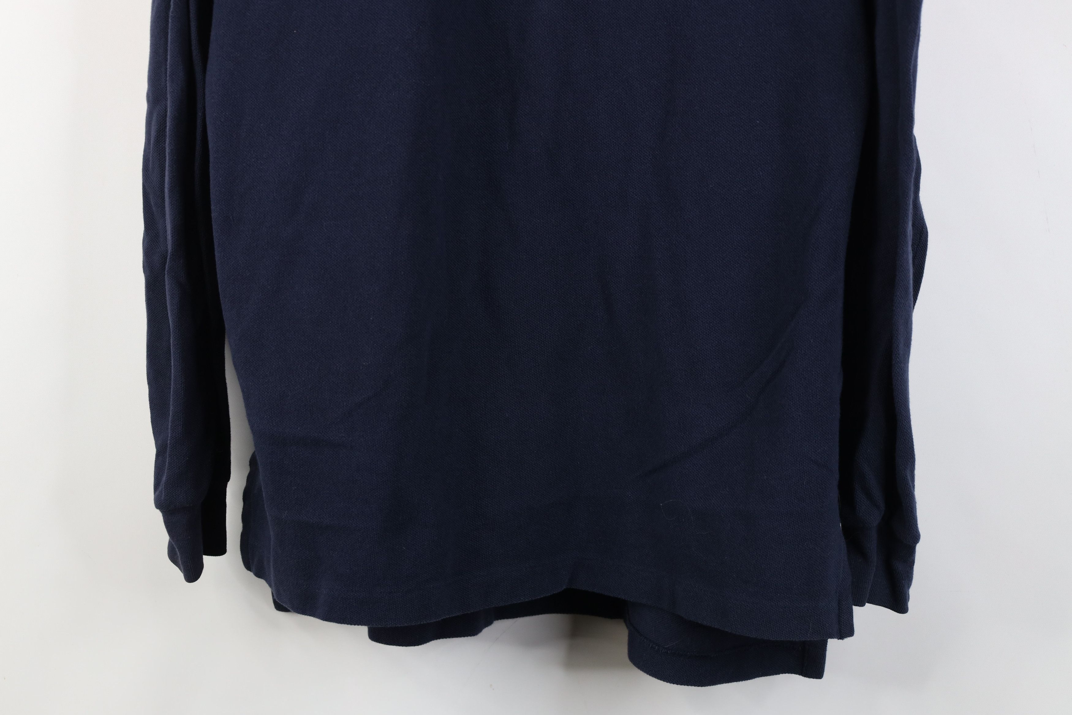 Ralph Lauren Vintage 90s Ralph Lauren Long Sleeve Rugby Polo Shirt Blue Size US S / EU 44-46 / 1 - 3 Thumbnail