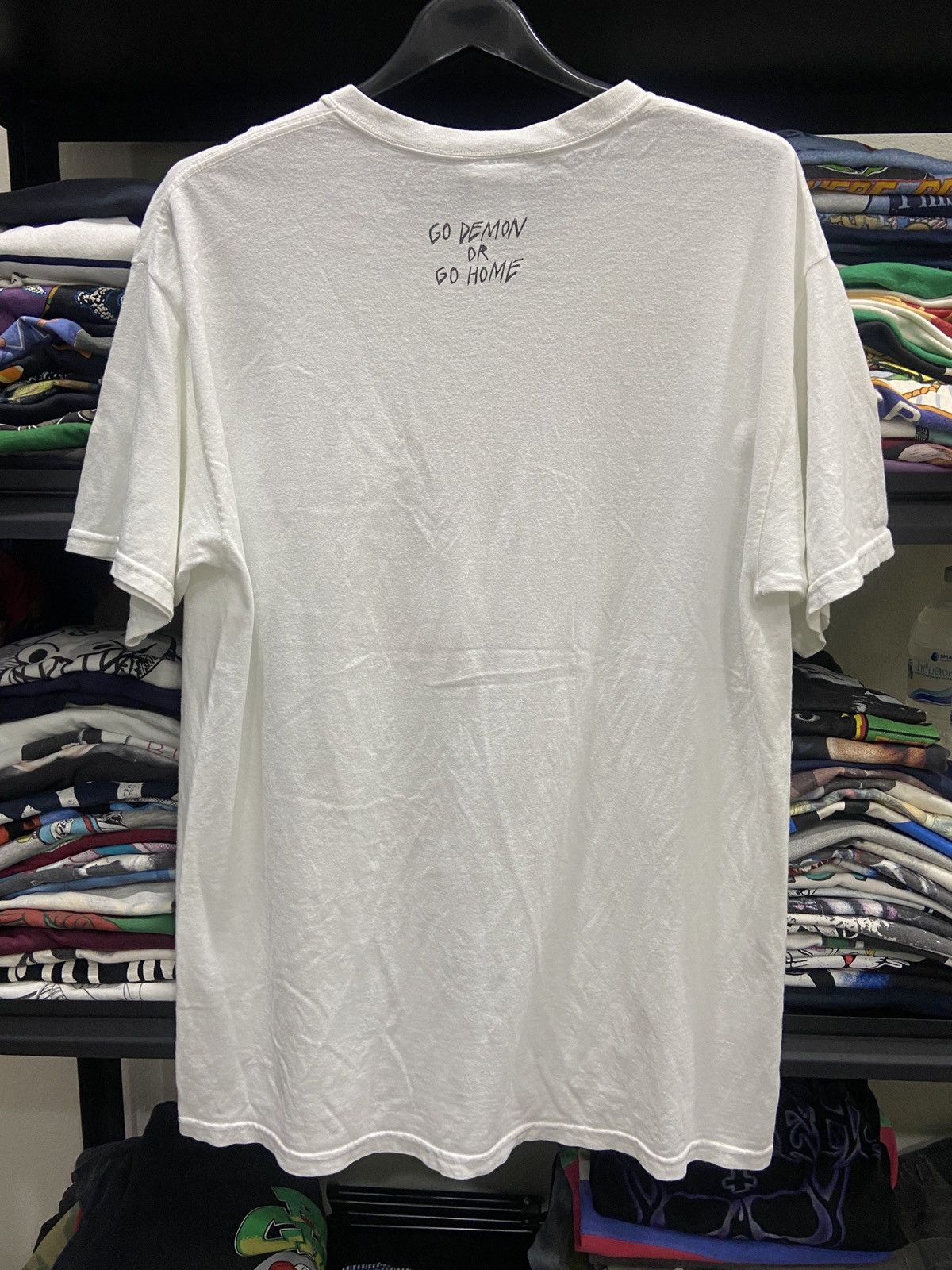 Thrasher Y2K THRASHER MAGAZINE Go Demon or Go home Skate T-Shirt Size US L / EU 52-54 / 3 - 8 Thumbnail