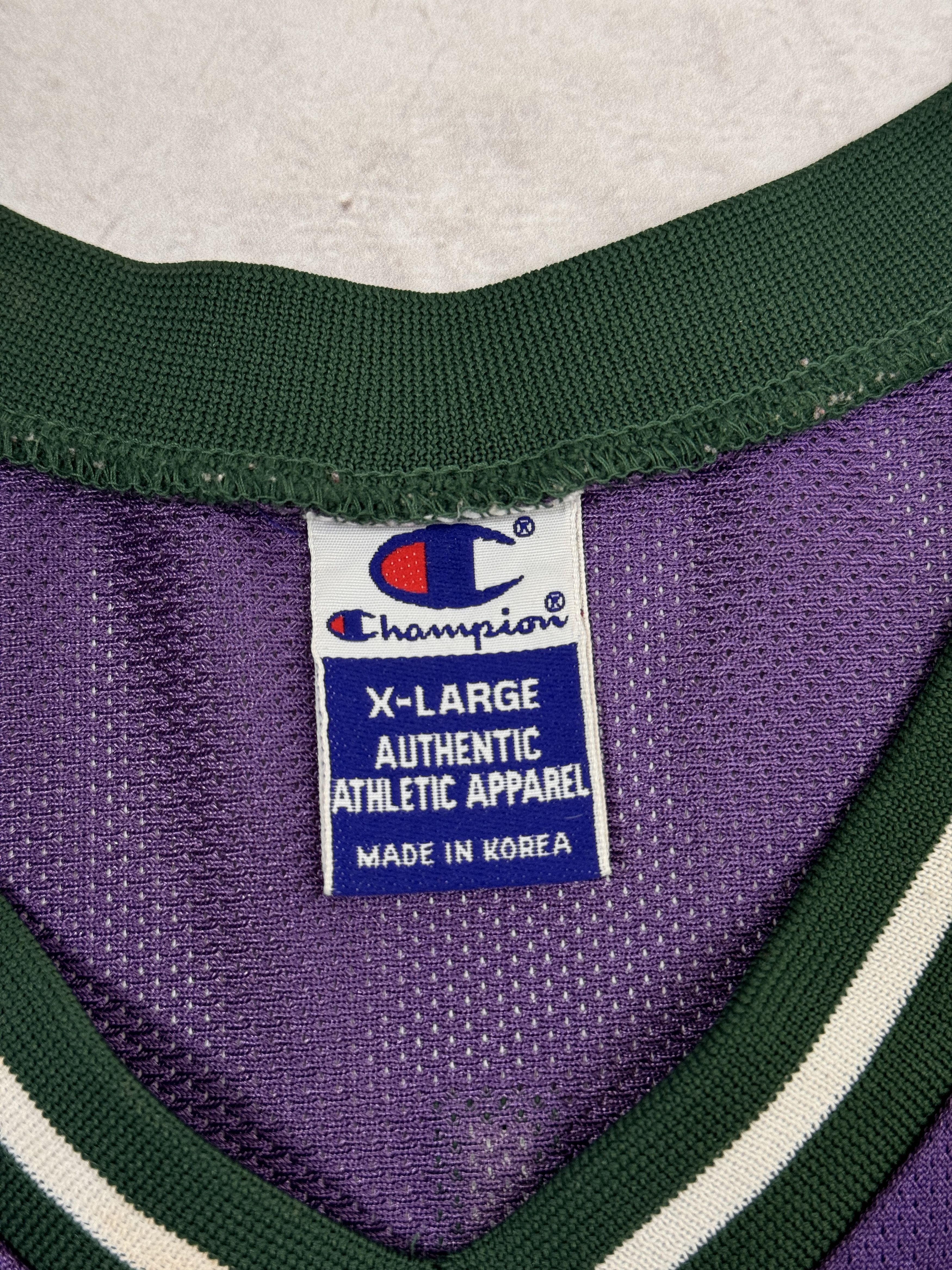 Champion Vintage Milwaukee Bucks #34 Ray Allen NBA Jersey by Champion Size US XL / EU 56 / 4 - 9 Thumbnail