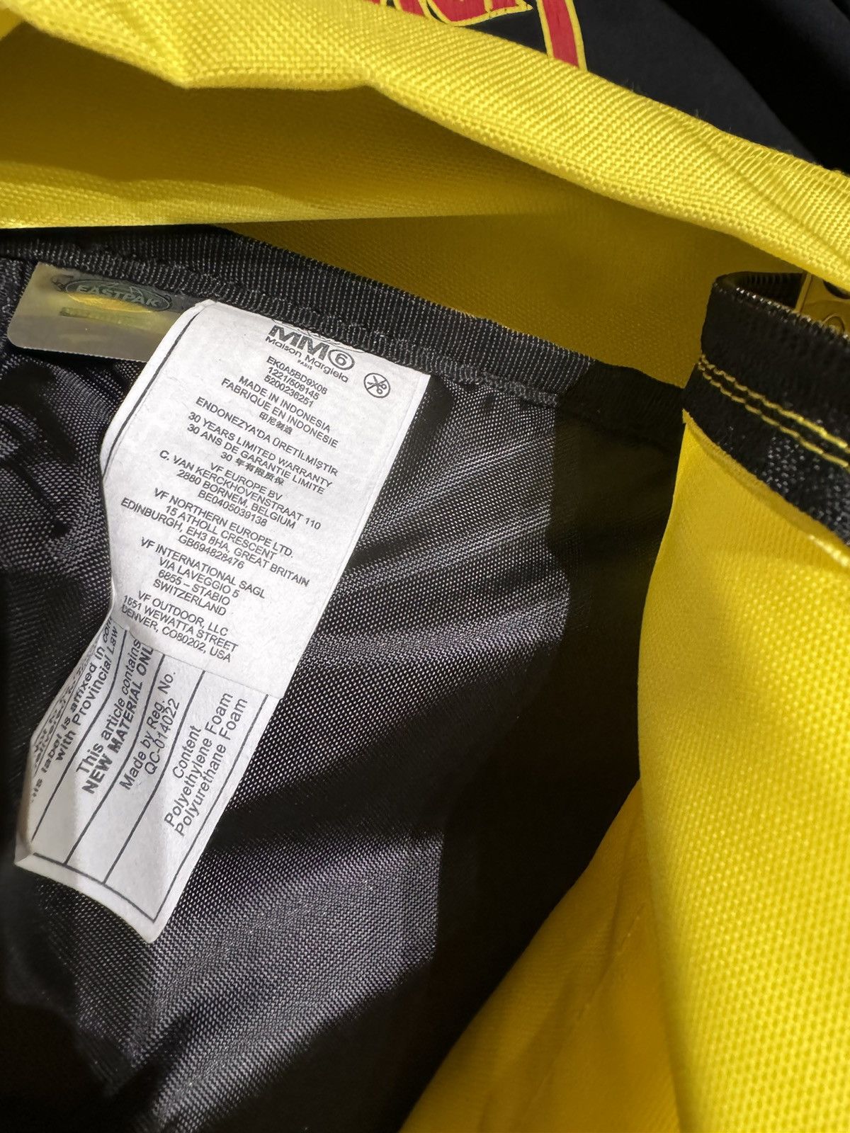 Eastpak × Maison Margiela NEW MELT DRIPPING BAG BACKPACK BOOK MORPHING Size ONE SIZE - 5 Thumbnail