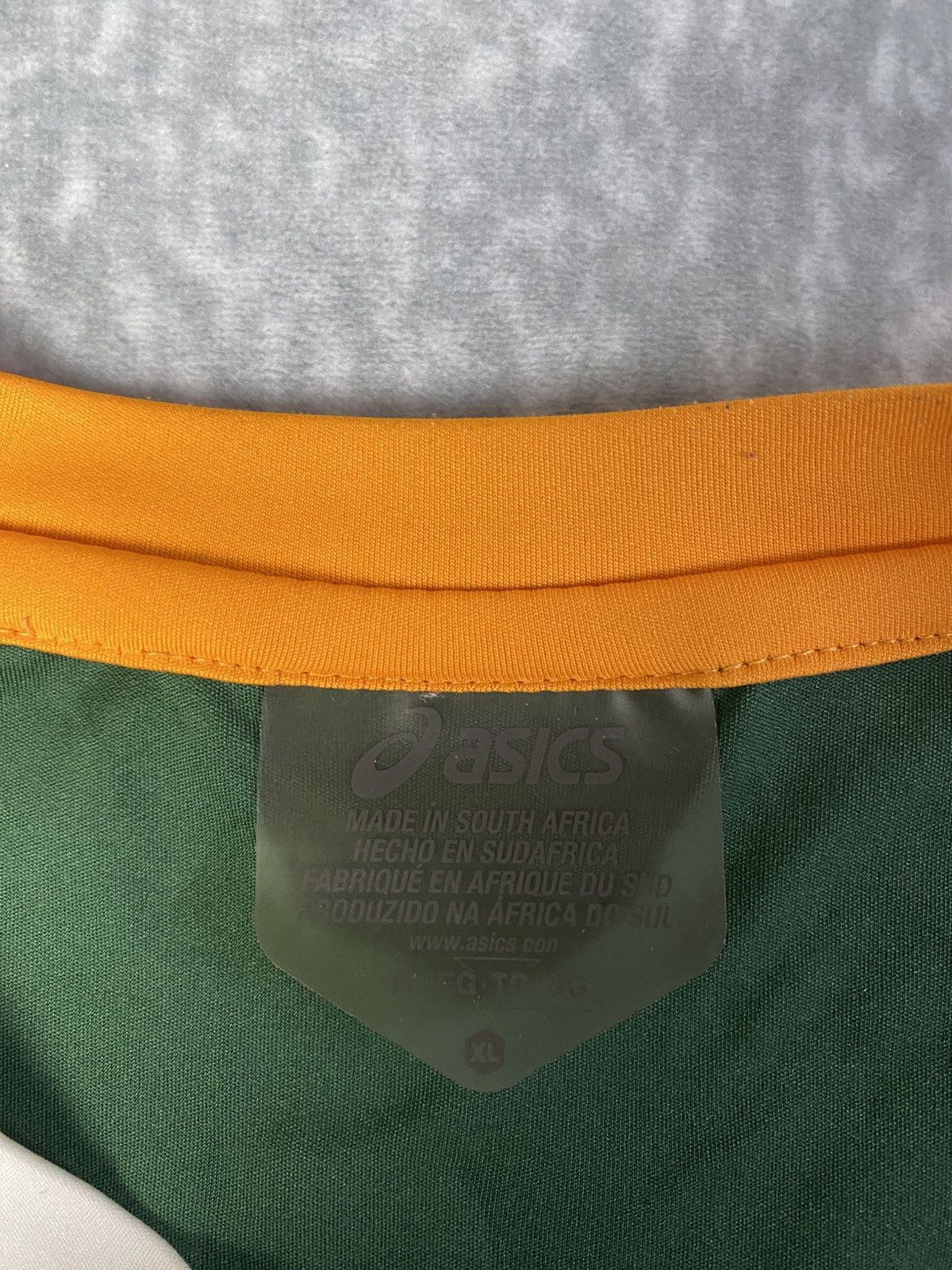 Asics ASICS South Afric Springboks Home Fan Jersey Size US XL / EU 56 / 4 - 3 Thumbnail