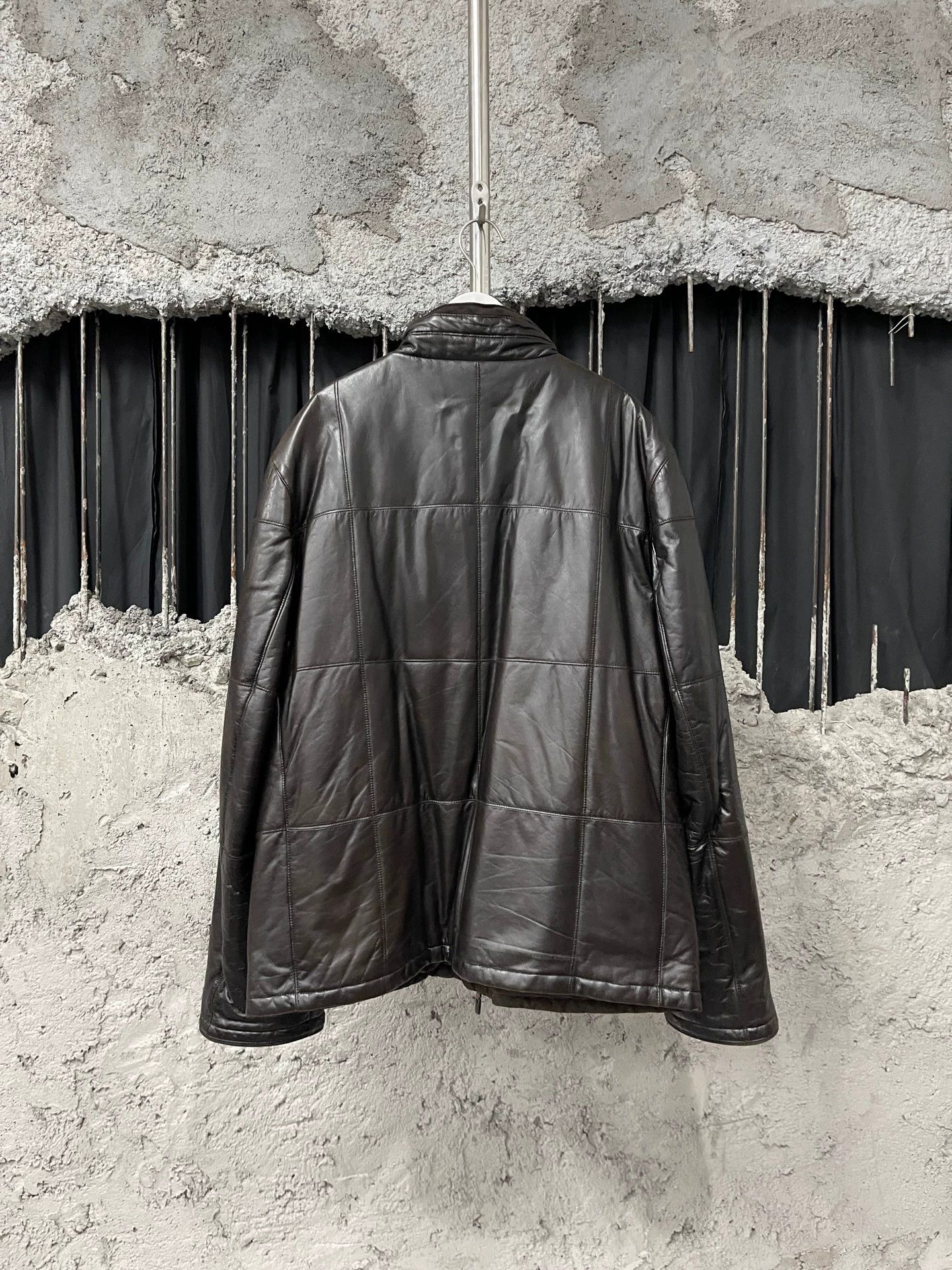 Ermenegildo Zegna Zegna Double-Faced Leather Jacket Size 56 Like New Size US XL / EU 56 / 4 - 4 Thumbnail