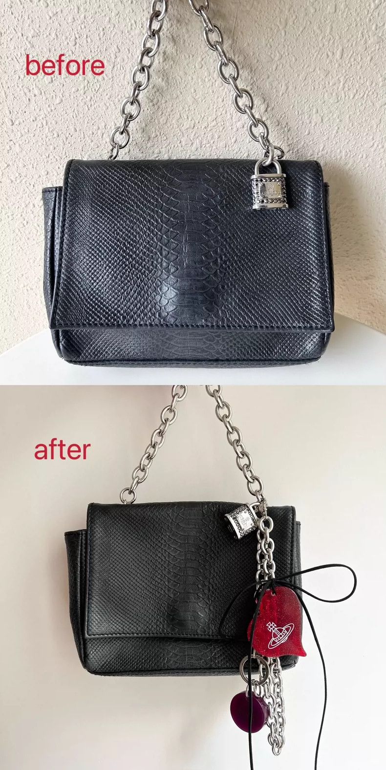 Vivienne Westwood Vivienne Westwood Nanjing lock chain bag Size ONE SIZE - 2 Thumbnail