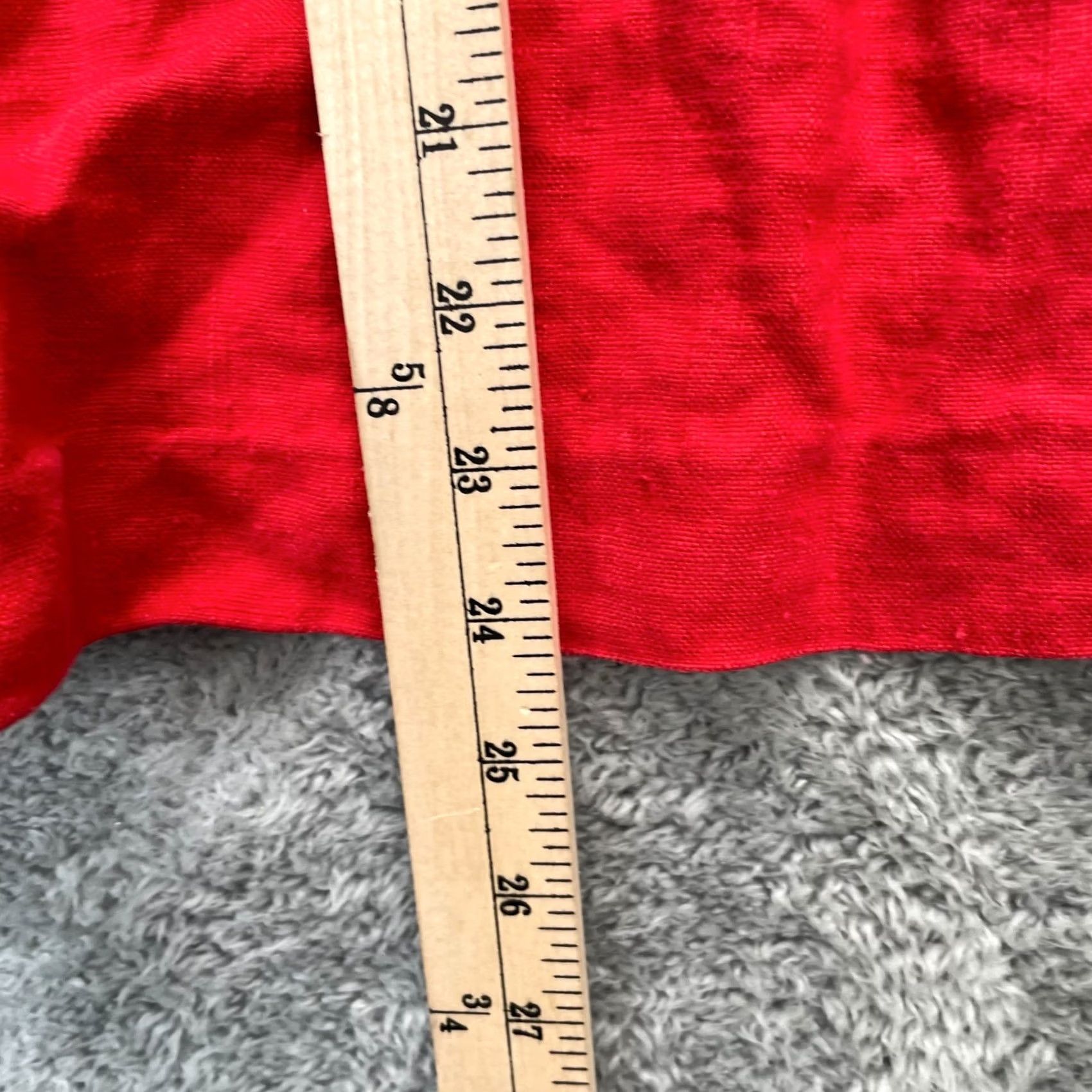 Doublet VINTAGE I Magnin Red Blazer Jacket Womens 6 80s Double Breasted Notch Lapel Coat Size M / US 6-8 / IT 42-44 - 6 Thumbnail