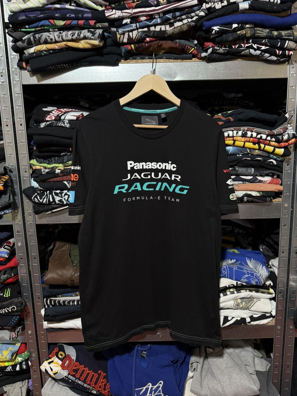 Formula 1 JAGUAR Racing Panasonic Formula Uno F1 Team T-Shirt Size US XL / EU 56 / 4 - 1 Thumbnail
