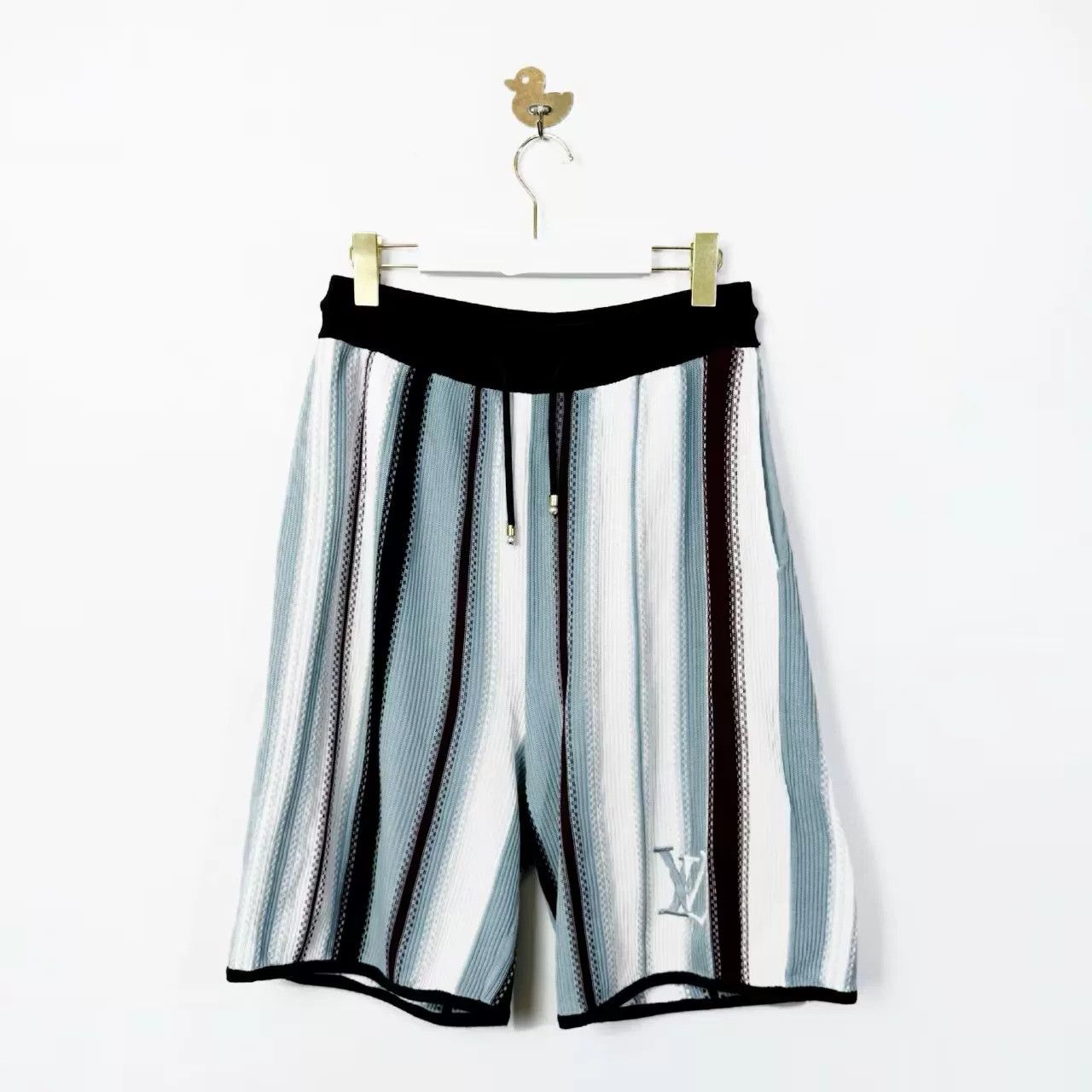 Louis Vuitton Louis Vuitton Striped Knit Shorts L Size US 34 / EU 50 - 1 Thumbnail