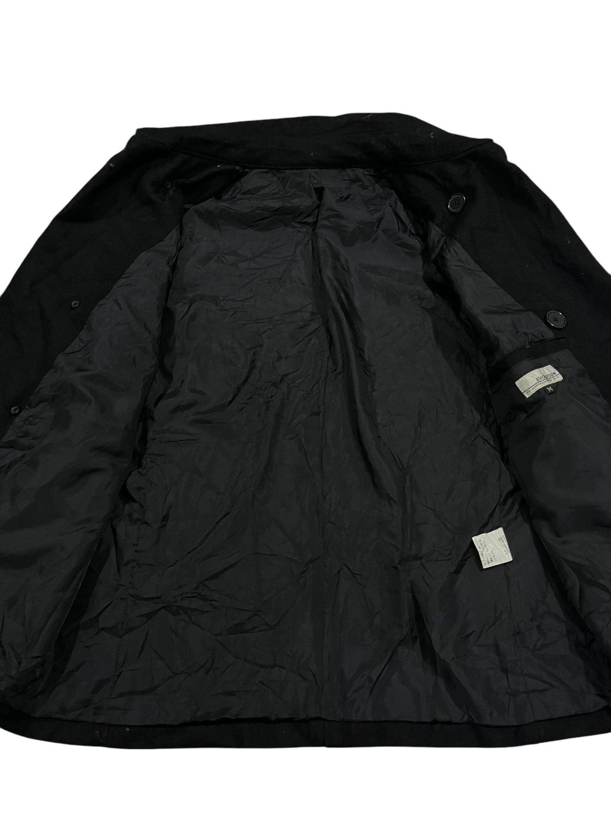 20471120 🇯🇵JAPANESE BRAND EVOLUTION WOOL PEACOAT GOTHIC JACKET Size US M / EU 48-50 / 2 - 6 Thumbnail