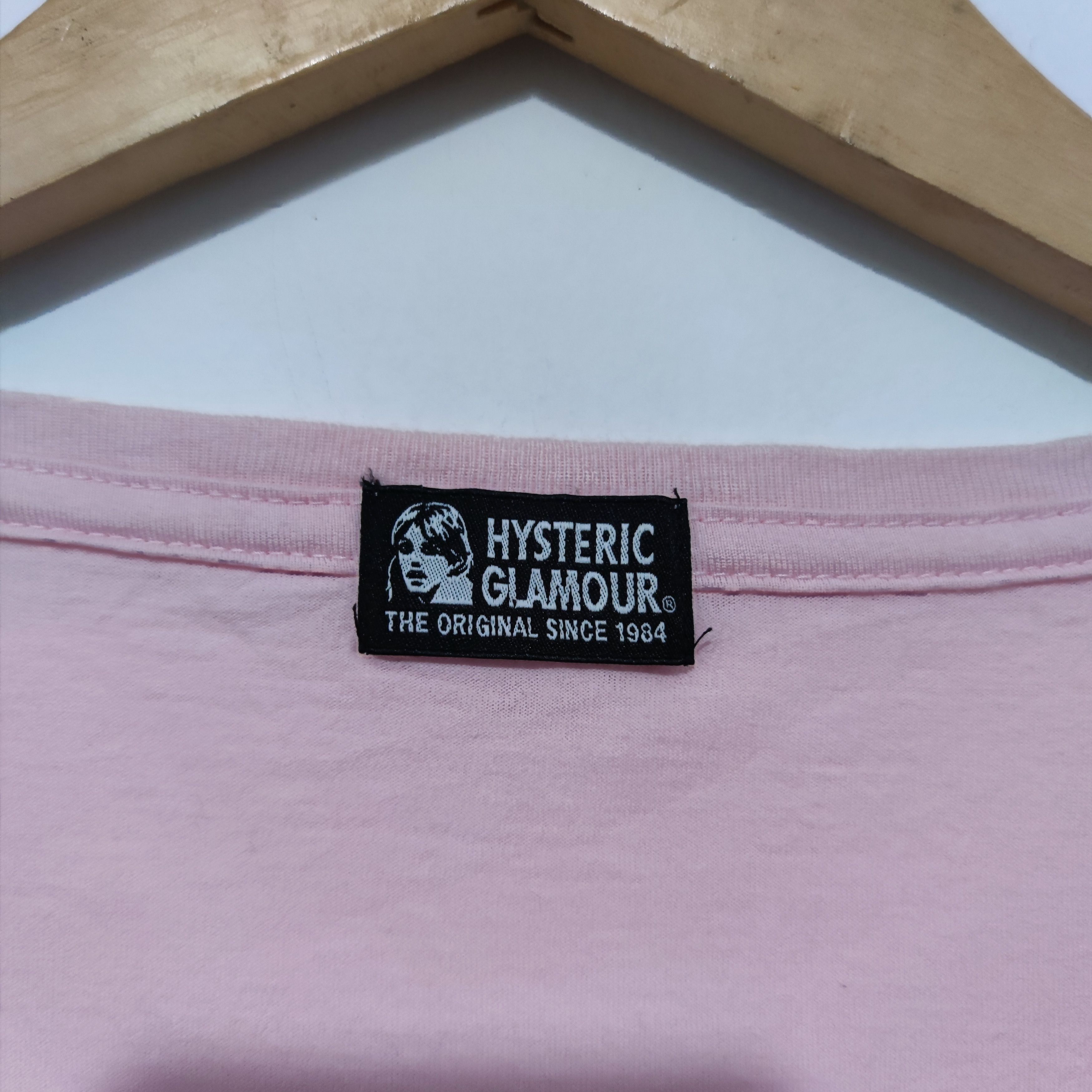 Hysteric Glamour hysteric Glamour Pink Long Tee Size US M / EU 48-50 / 2 - 5 Thumbnail