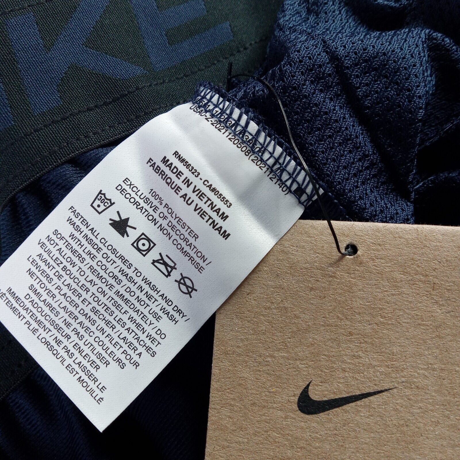 Nike Nike Totality Dri-FIT Unlined 7" Shorts Men's XL Navy Blue Size US 38 / EU 54 - 5 Thumbnail