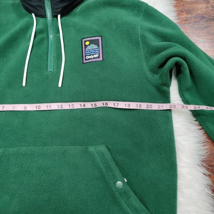 Only NY Vintage Only NY Mens M Long Sleeve Kangaroo Pocket Fleece Pu Size US M / EU 48-50 / 2 - 10 Thumbnail