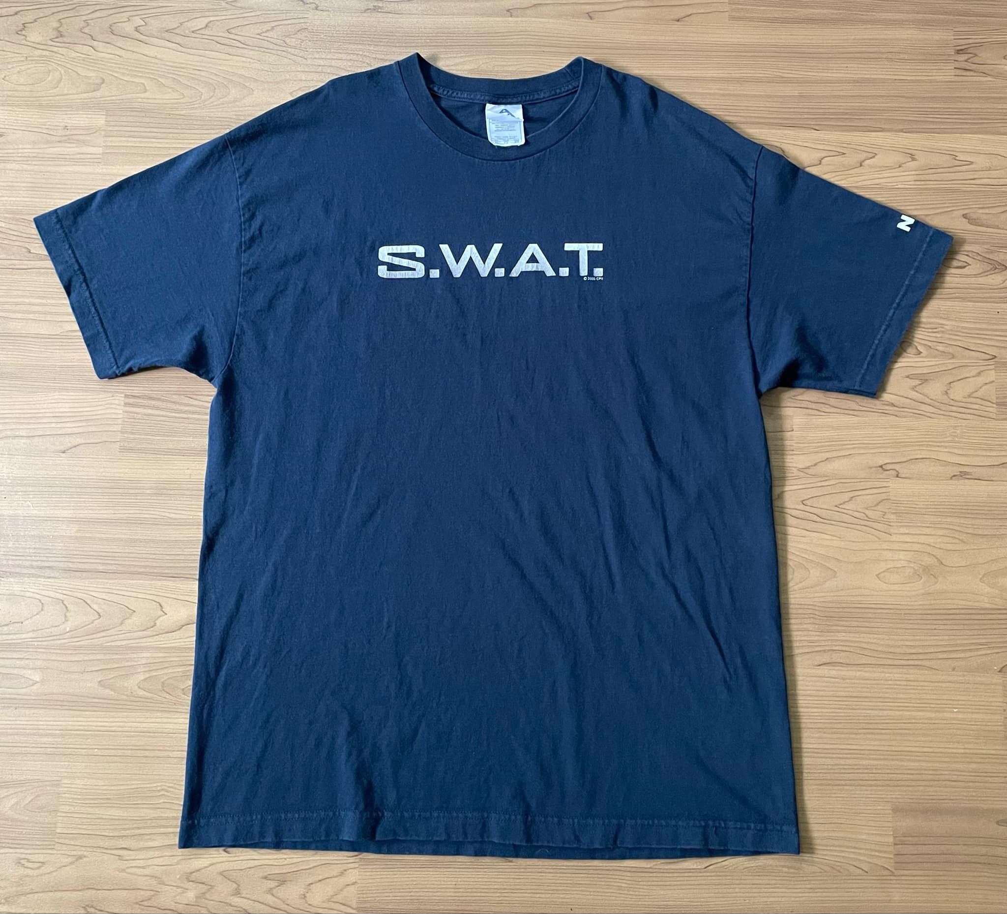 Alstyle Vintage S.W.A.T. Movie 2000's USA T-shirt Size XL Size US XL / EU 56 / 4 - 1 Thumbnail
