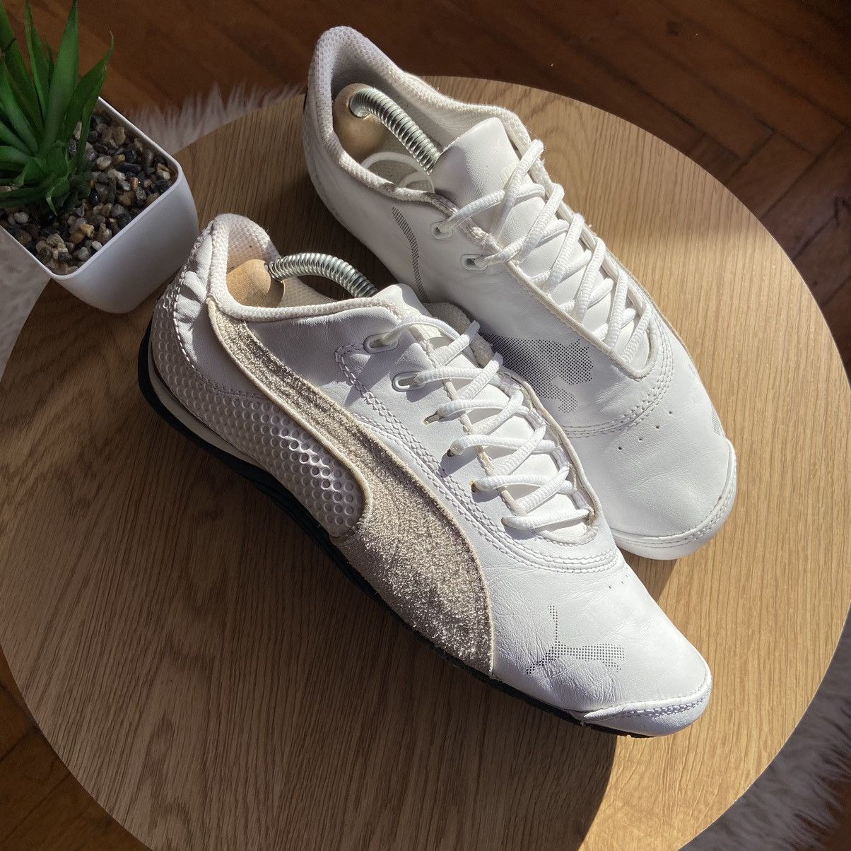 Puma 📌 Rare Vintage Puma Speedcat Racing Y2K Moto Shoes Size US 7.5 / EU 40-41 - 2 Thumbnail