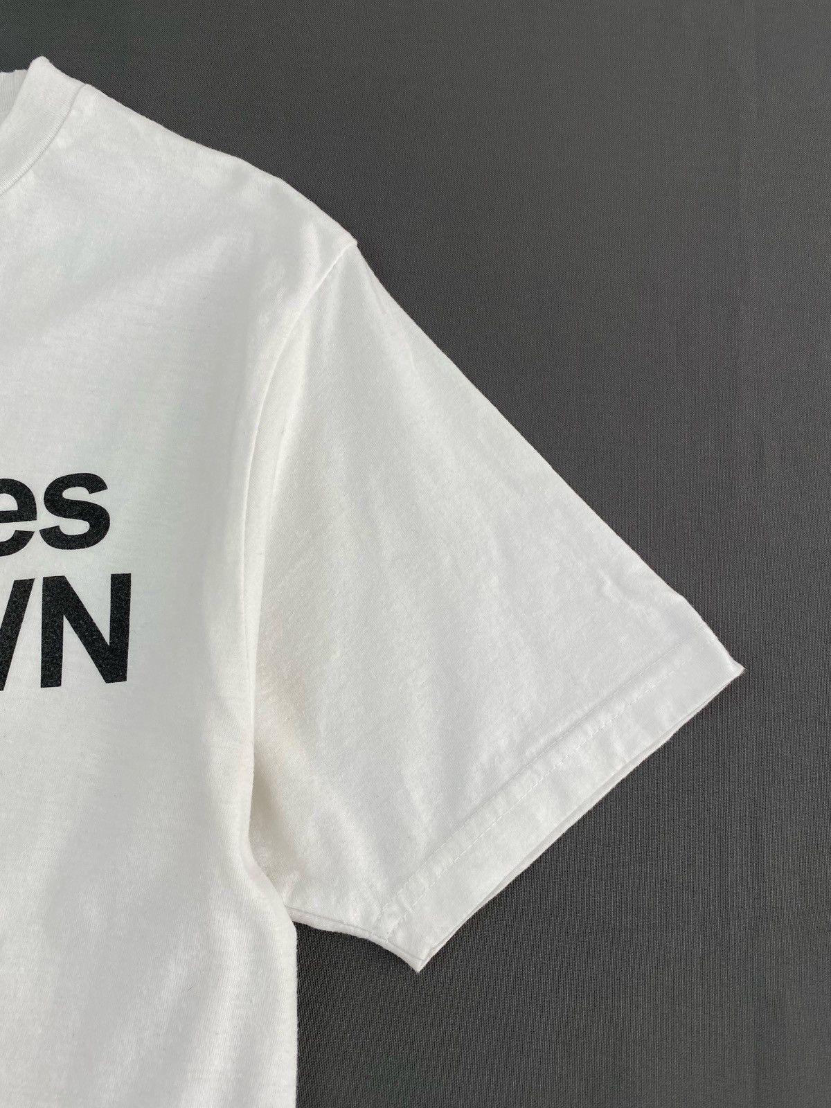 Comme Des Fuck Down Comme des Fuckdown The Cut White T-Shirt Size US M / EU 48-50 / 2 - 3 Thumbnail