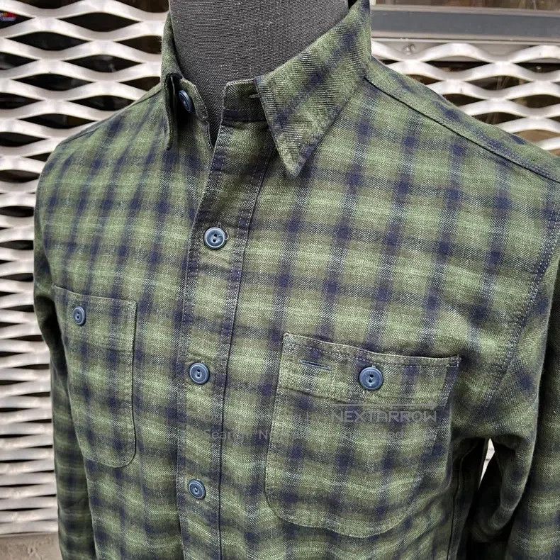 RRL Ralph Lauren RRL Ralph Lauren Green checkered shirt Size US XS / EU 42 / 0 - 3 Thumbnail
