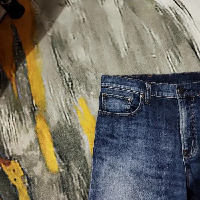 Vintage VINTAGE UNITED PALETTE BLUE JEANS PANTS Size US 33 - 4 Thumbnail