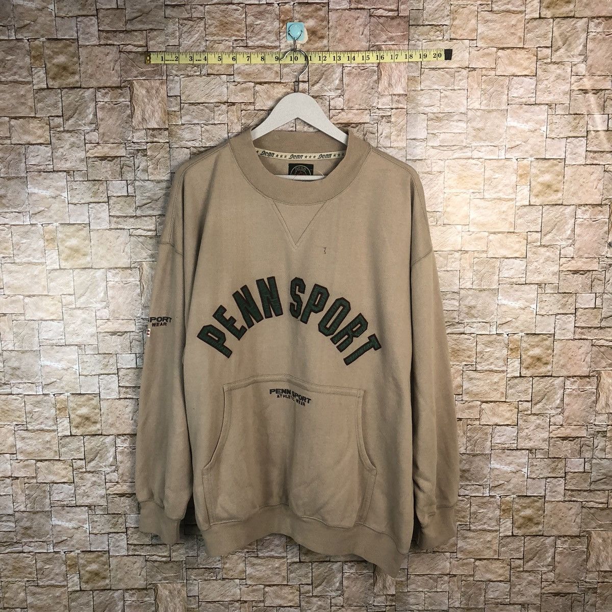 Japanese Brand Penn Athetlic baggie Brown Sweatshirt #A16 Size US L / EU 52-54 / 3 - 1 Thumbnail